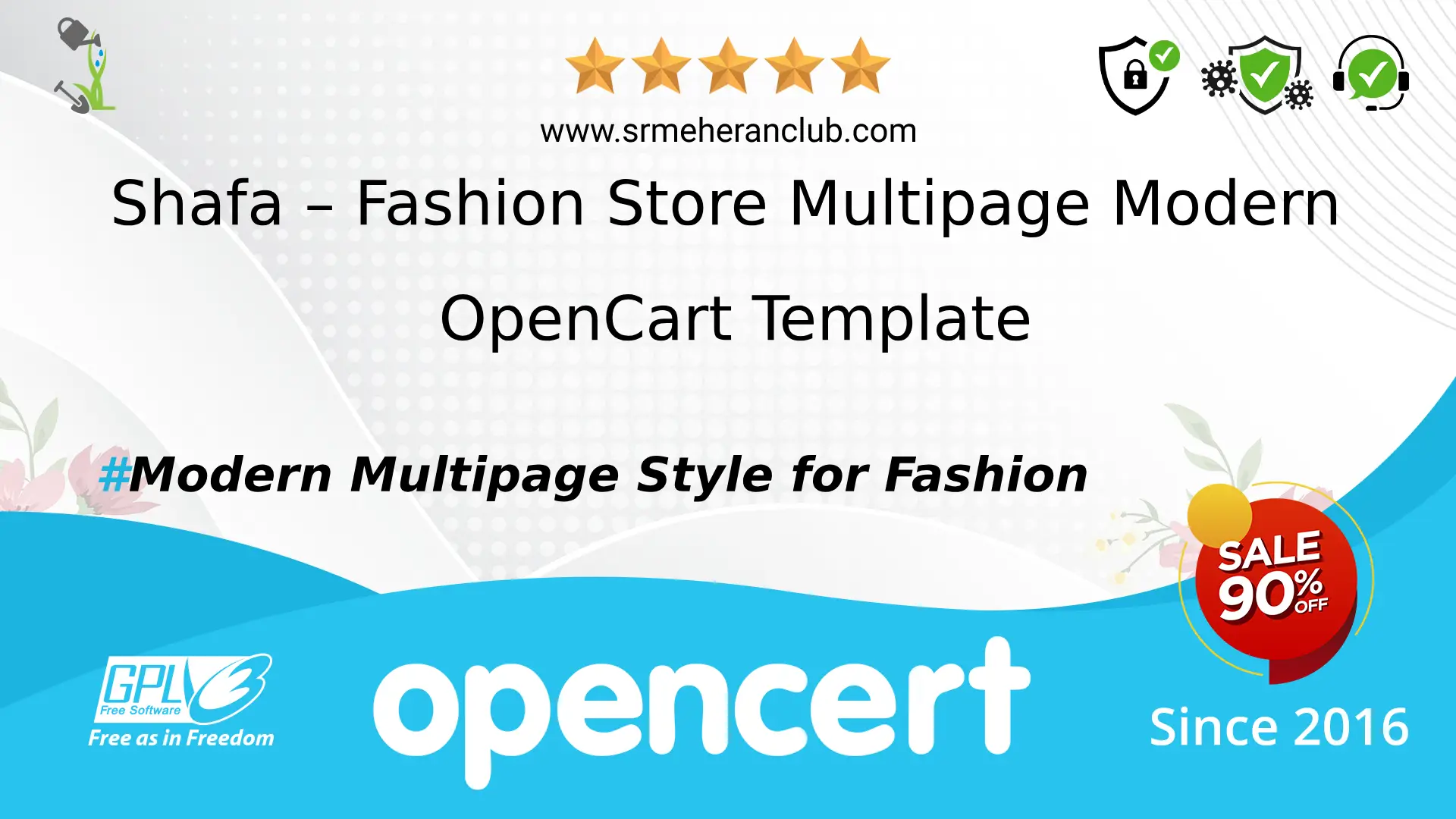 Shafa – Fashion Store Multipage Modern OpenCart Template — Template by Templatemonster