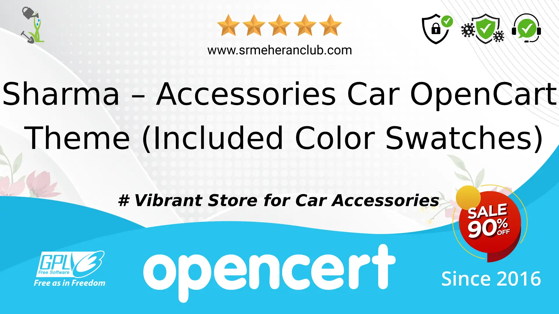 Sharma – Accessories Car OpenCart Theme (Included Color Swatches)