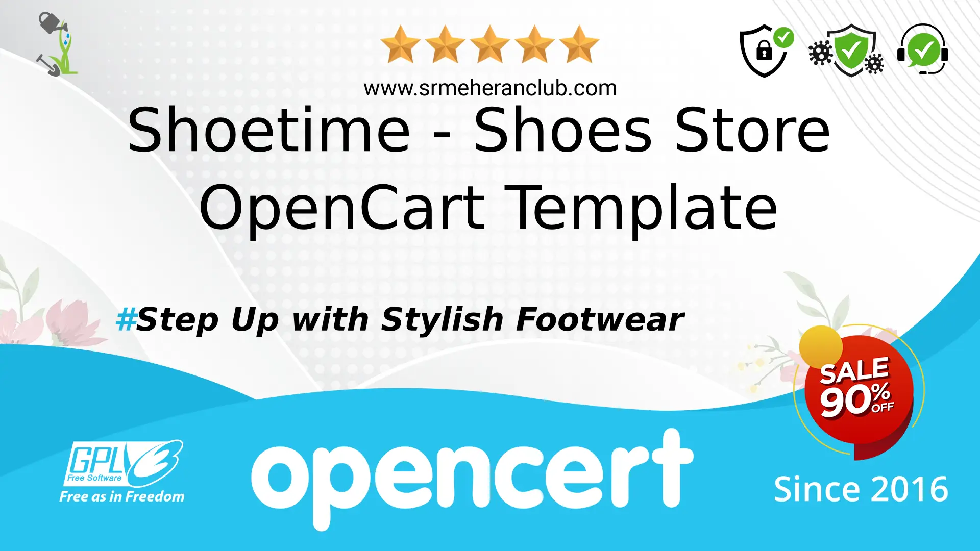 Shoetime – Shoes Store OpenCart Template — Template by Templatemonster