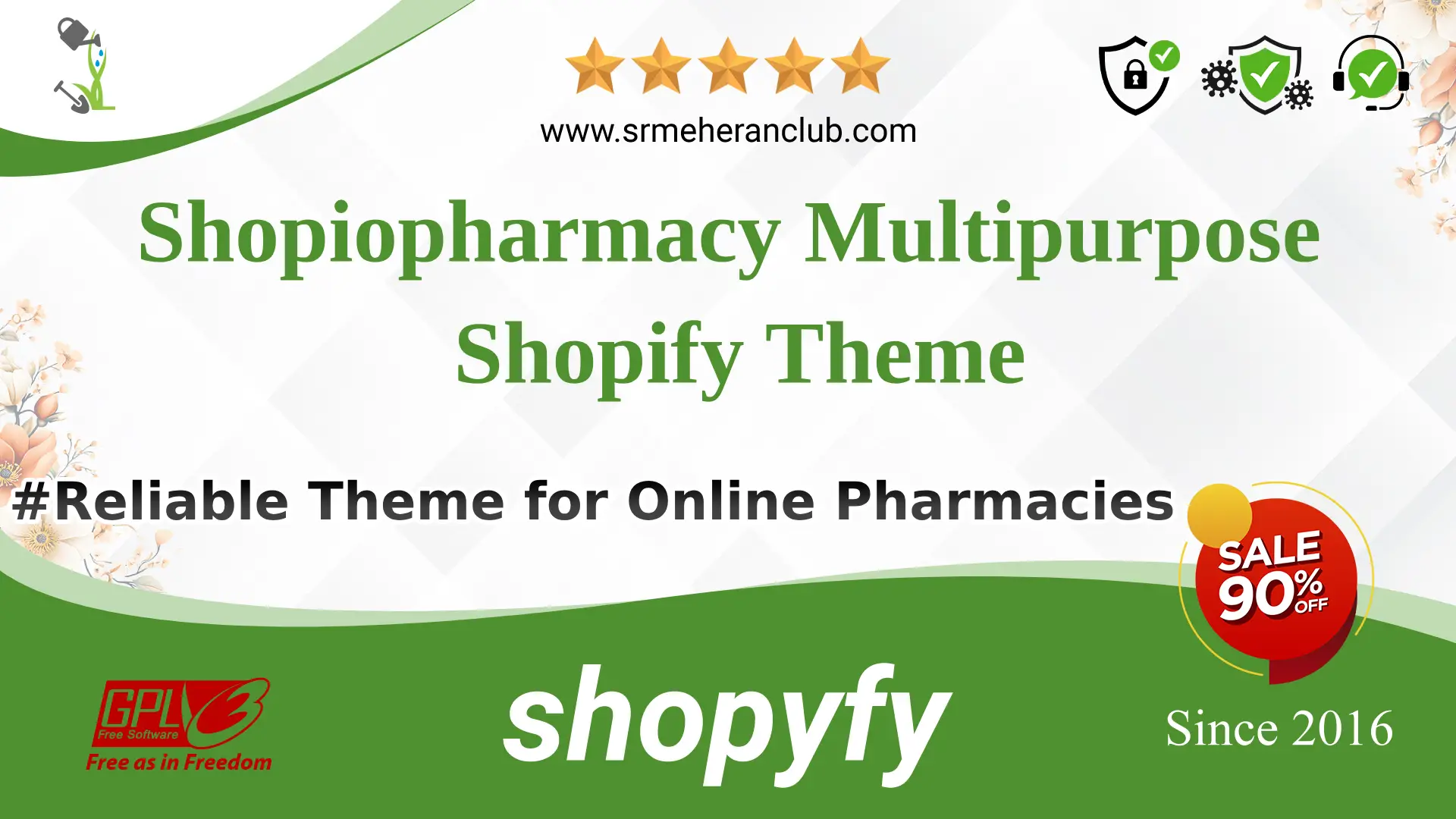 Shopiopharmacy Multipurpose Shopify Theme — Theme by Templatemonster
