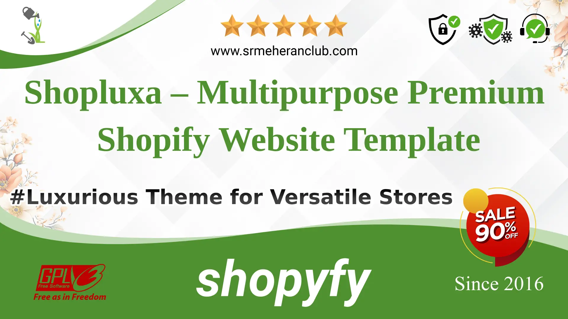 Shopluxa – Multipurpose Premium Shopify Website Template — Theme by Templatemonster