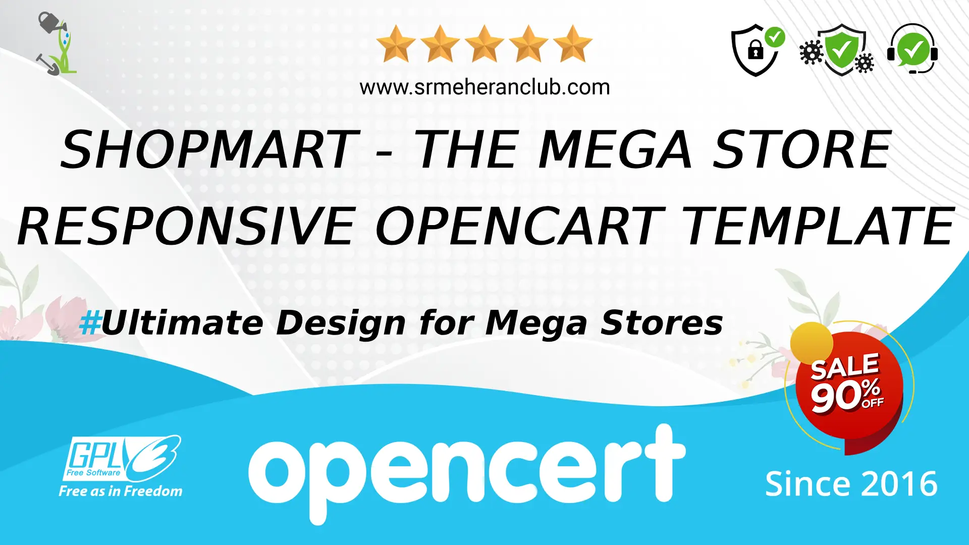 Shopmart – The Mega Store Responsive OpenCart Template — Template by Templatemonster