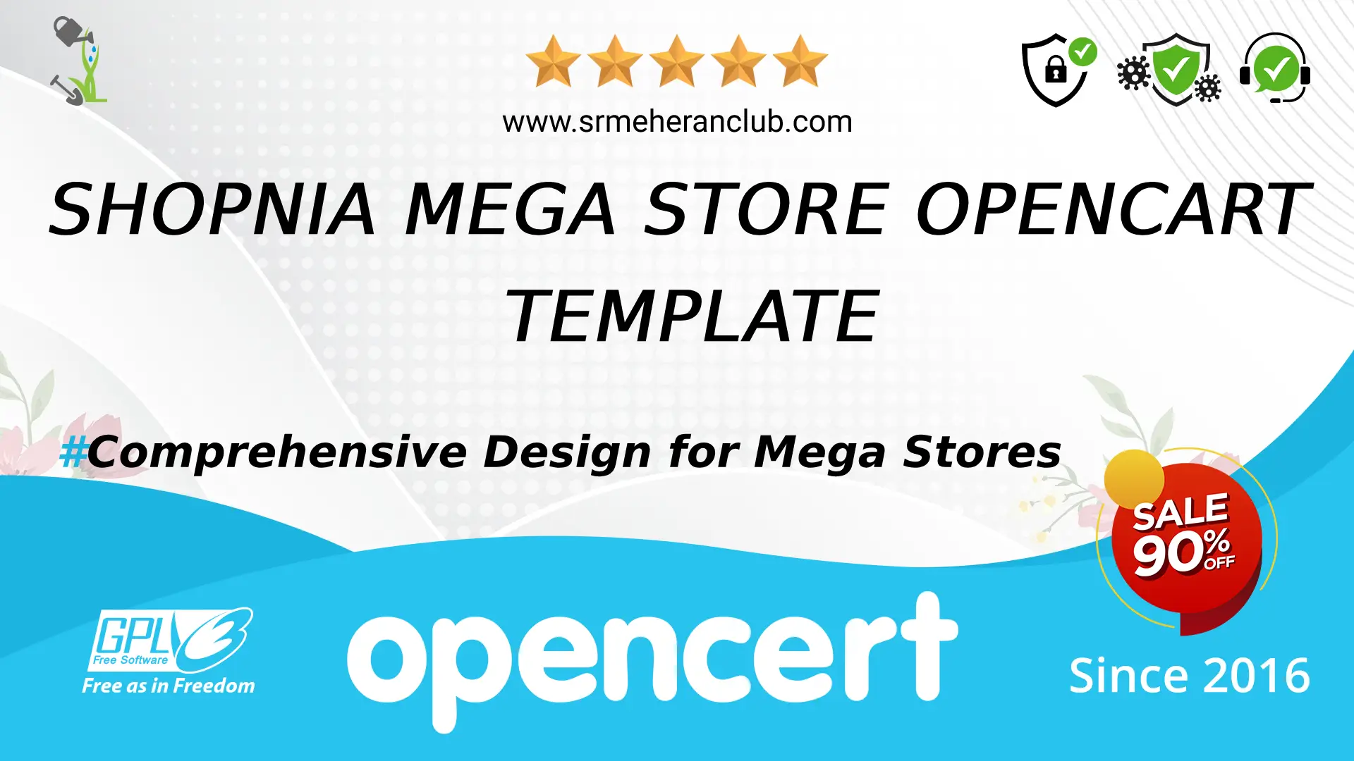 Shopnia Mega Store OpenCart Template — Template by Templatemonster