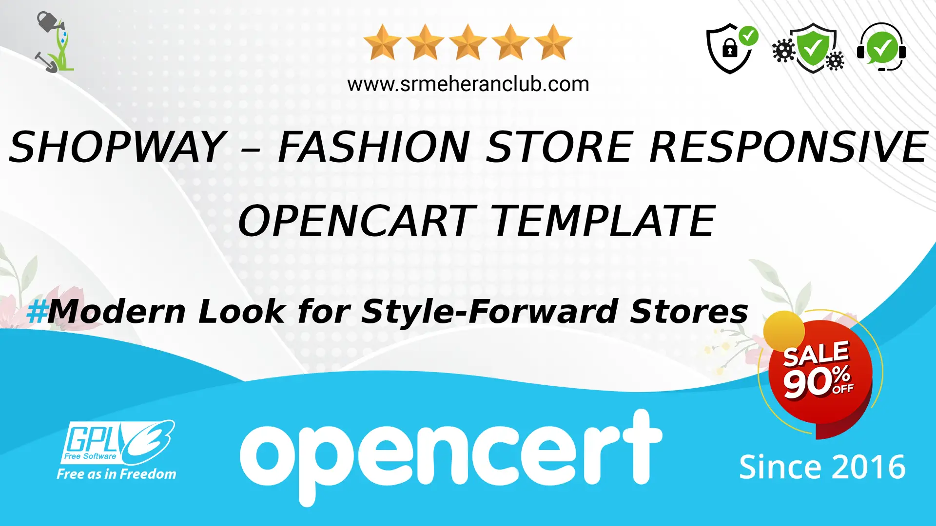 Shopway – Fashion Store Responsive OpenCart Template — Template by Templatemonster