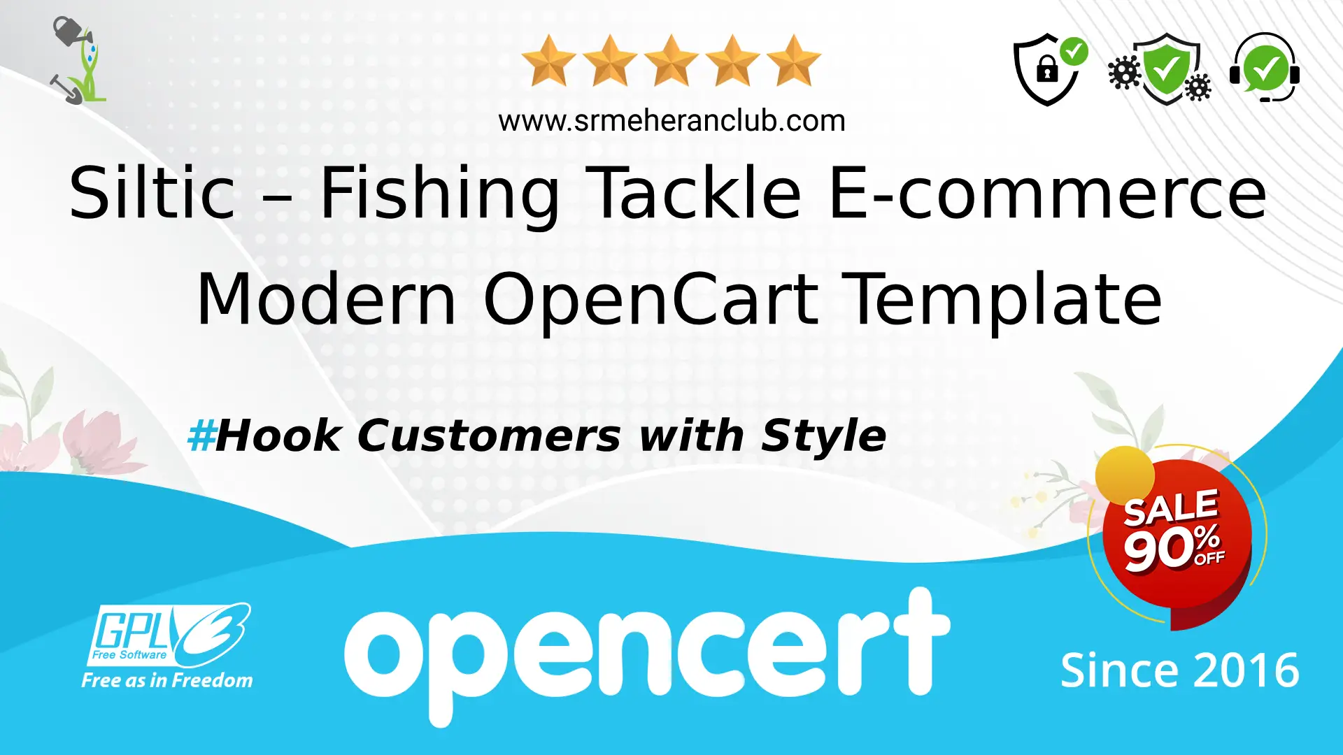 Siltic – Fishing Tackle E-commerce Modern OpenCart Template — Template by Templatemonster