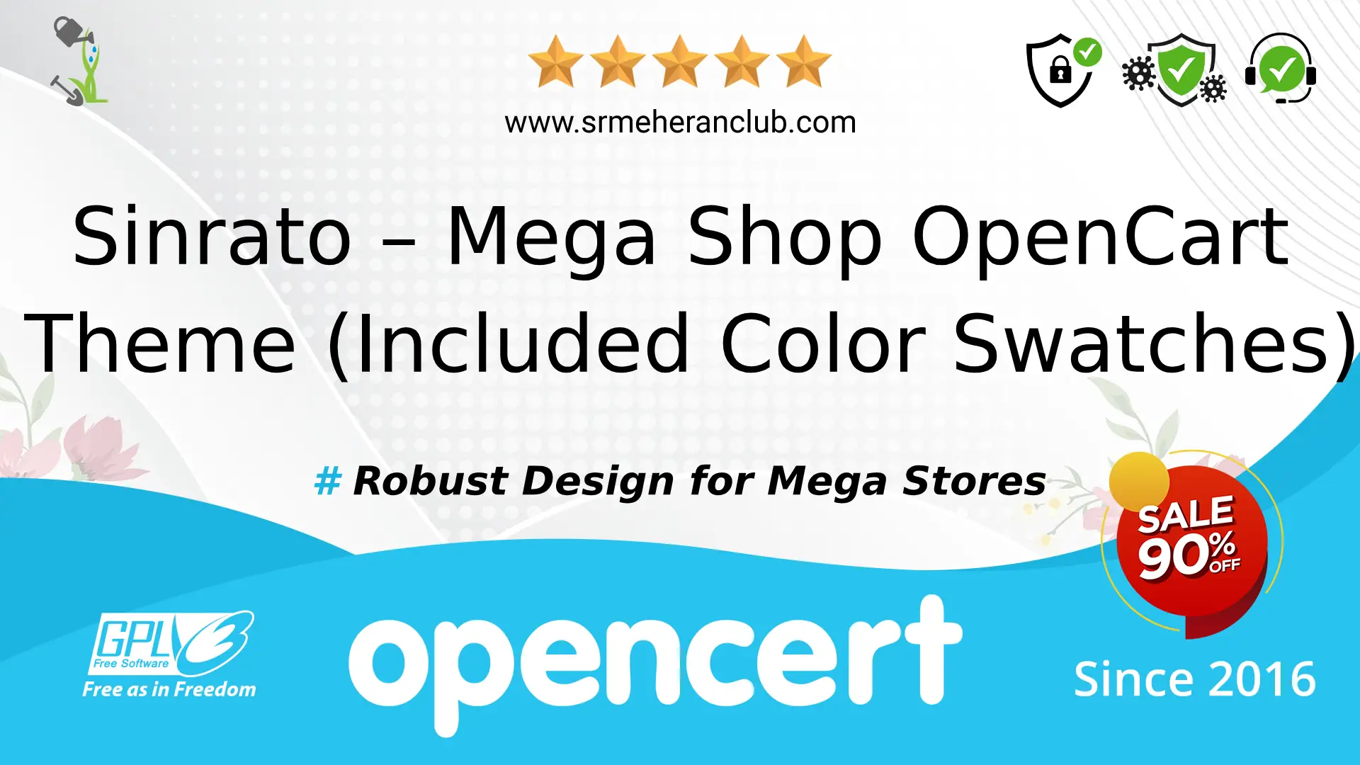 Sinrato – Mega Shop OpenCart Theme (Included Color Swatches)