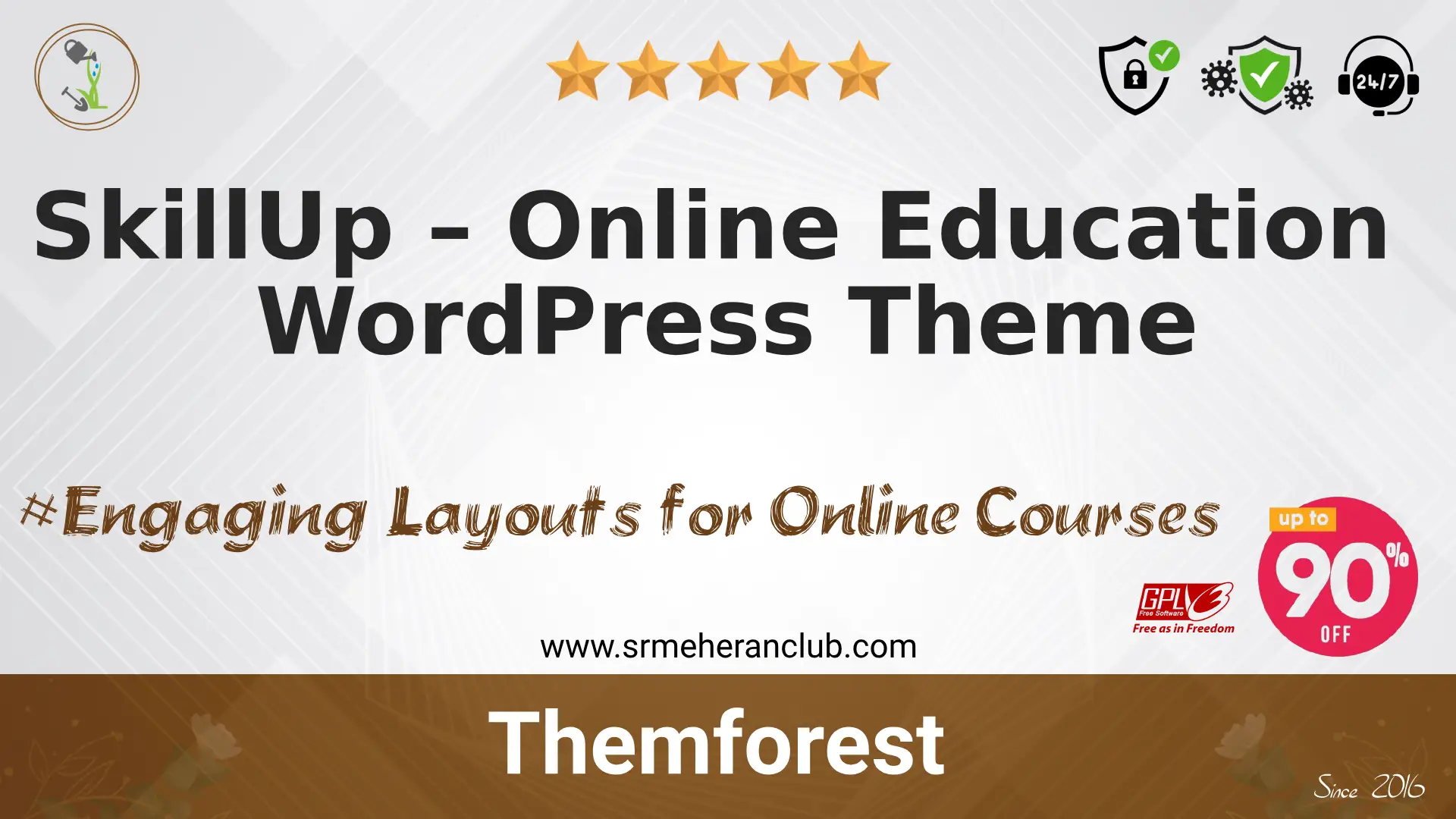 SkillUp – Online Education WordPress Theme
