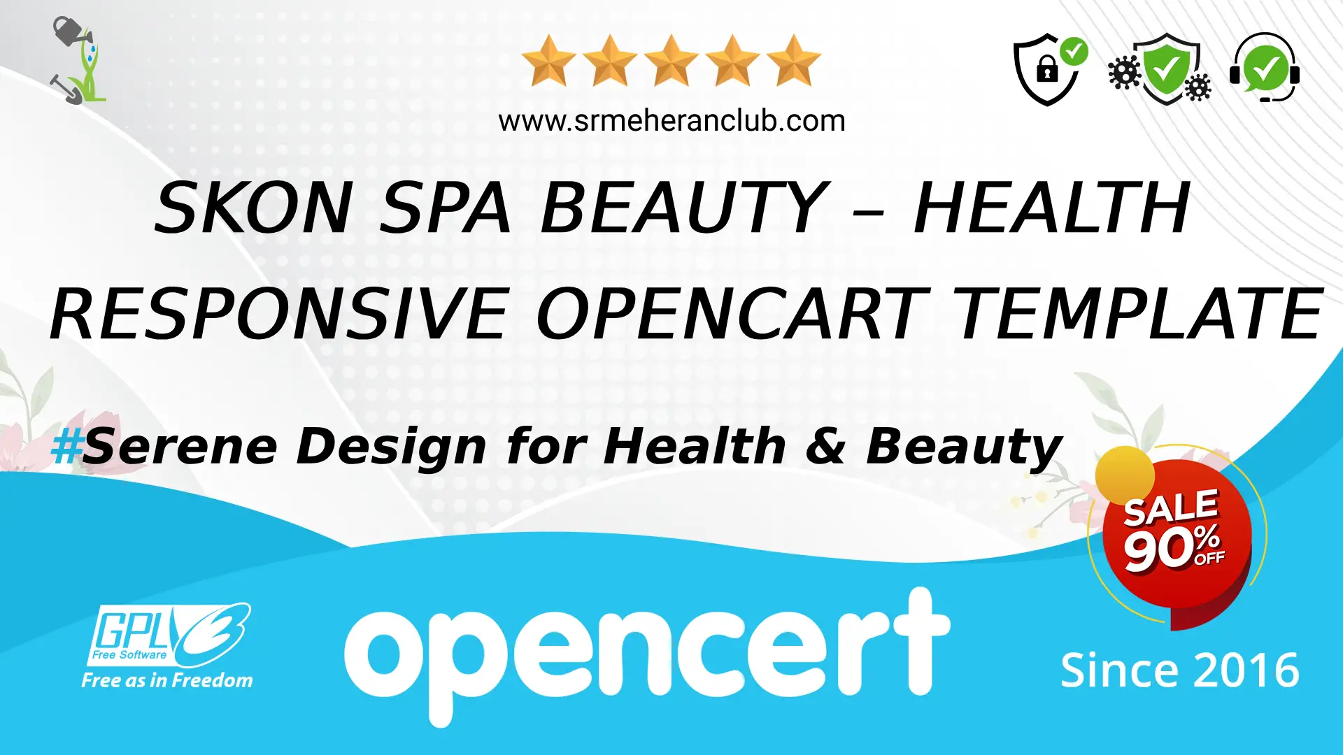 Skon Spa Beauty – Health Responsive OpenCart Template — Template by Templatemonster