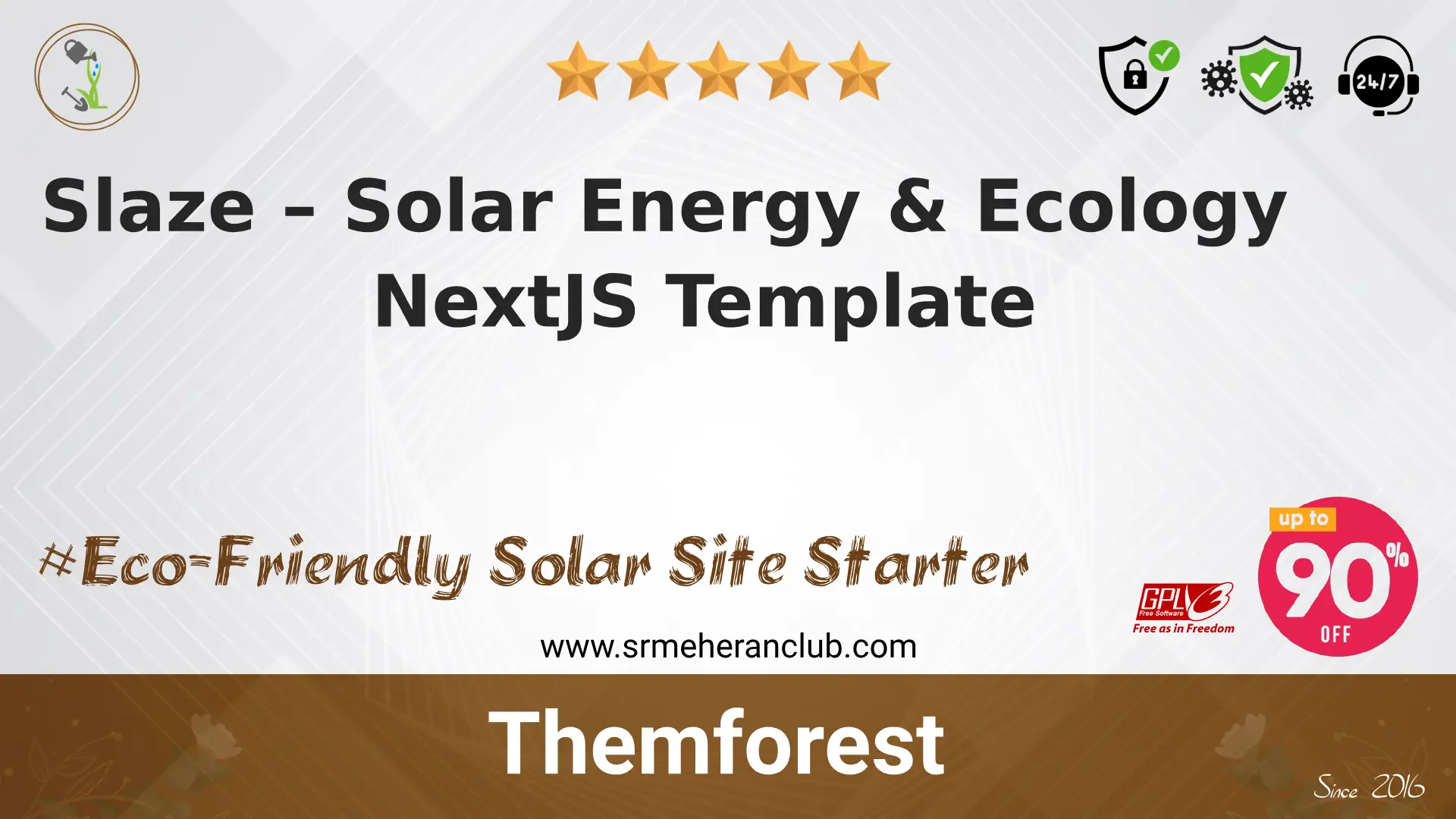 Slaze – Solar Energy & Ecology NextJS Template — Template by Themeforest