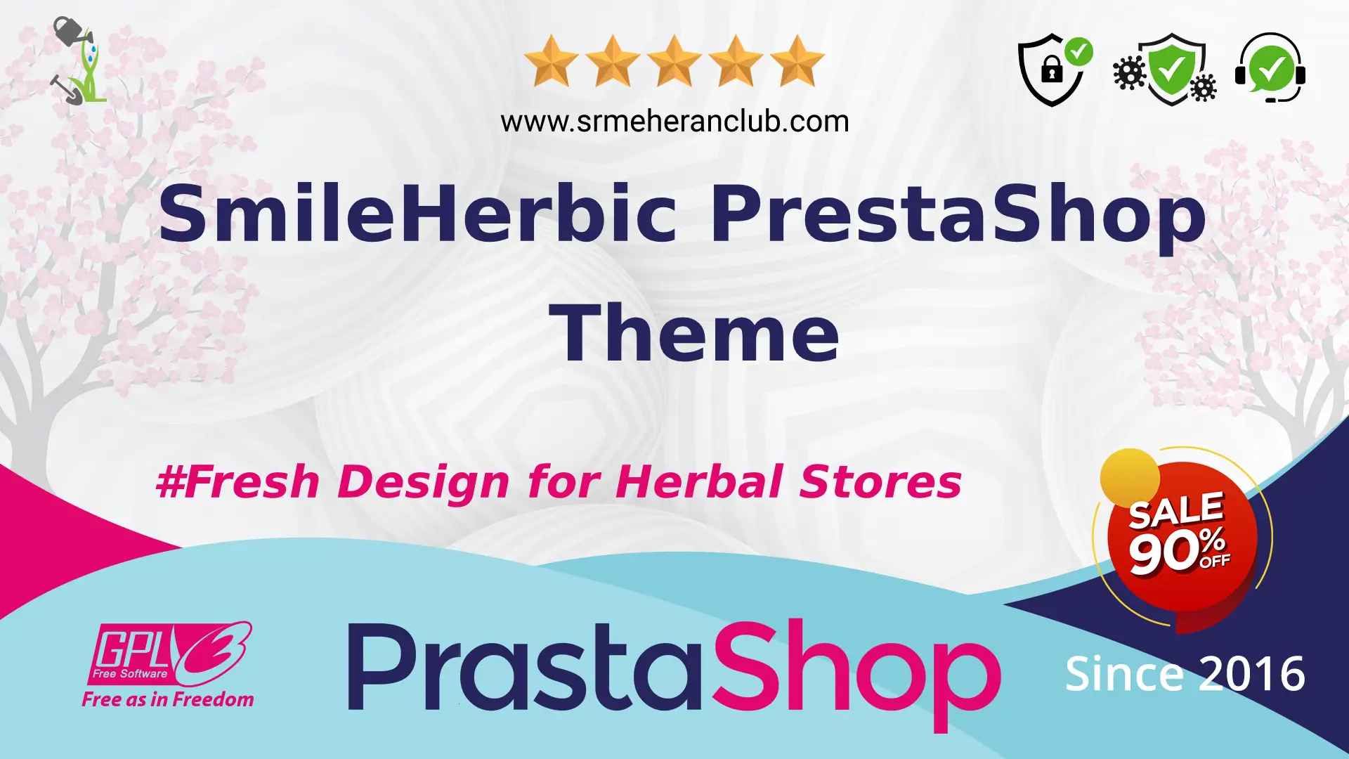 SmileHerbic PrestaShop Theme — Theme by Templatemonster
