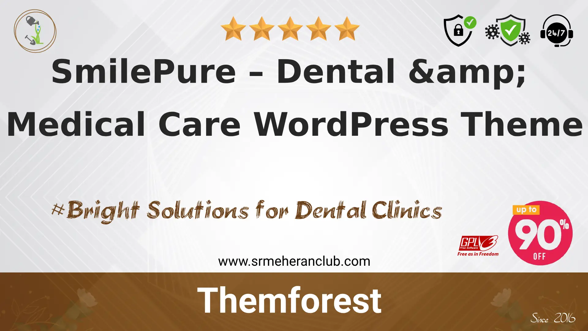 SmilePure – Dental & Medical Care WordPress Theme