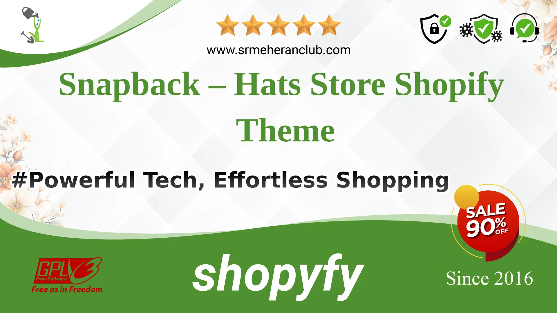 Snapback – Hats Store Shopify Theme — Theme by Templatemonster
