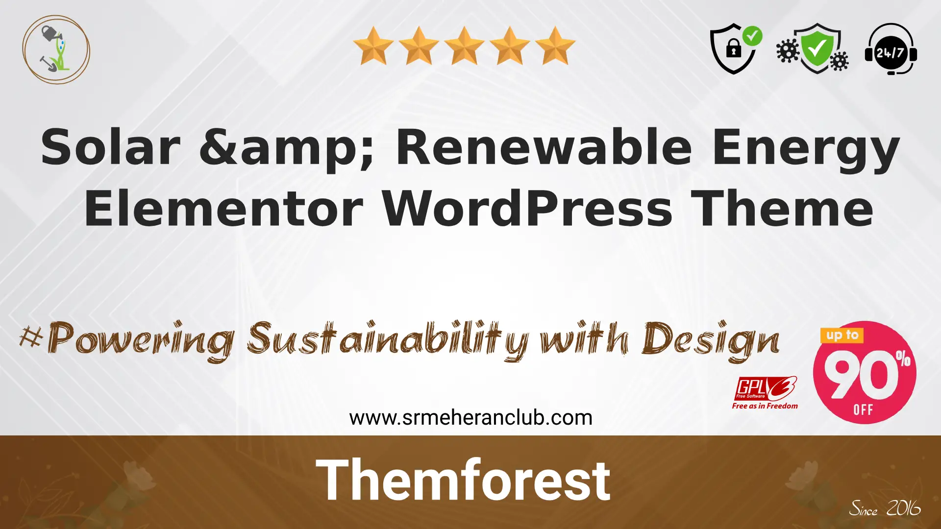 Solar & Renewable Energy Elementor WordPress Theme — Theme by Themeforest