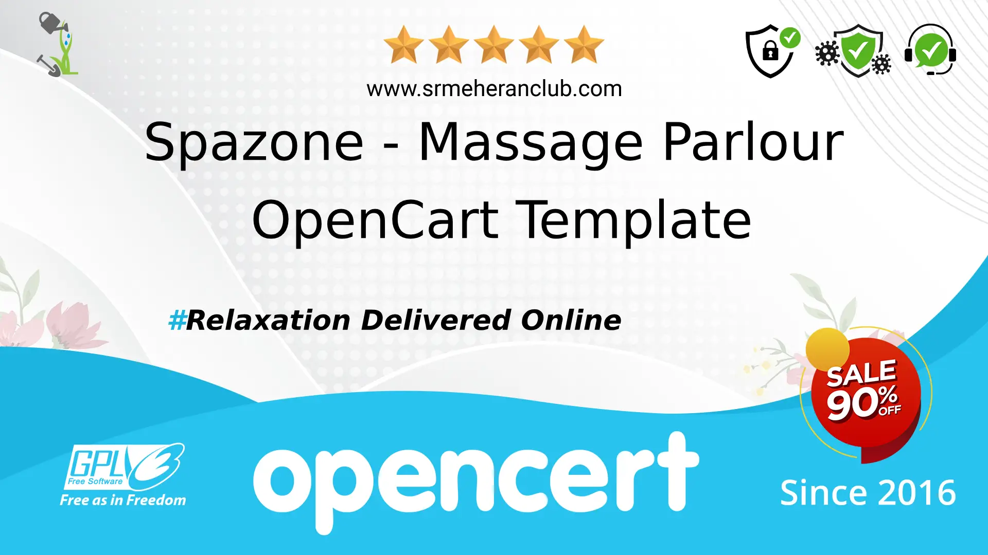 Spazone – Massage Parlour OpenCart Template — Template by Templatemonster