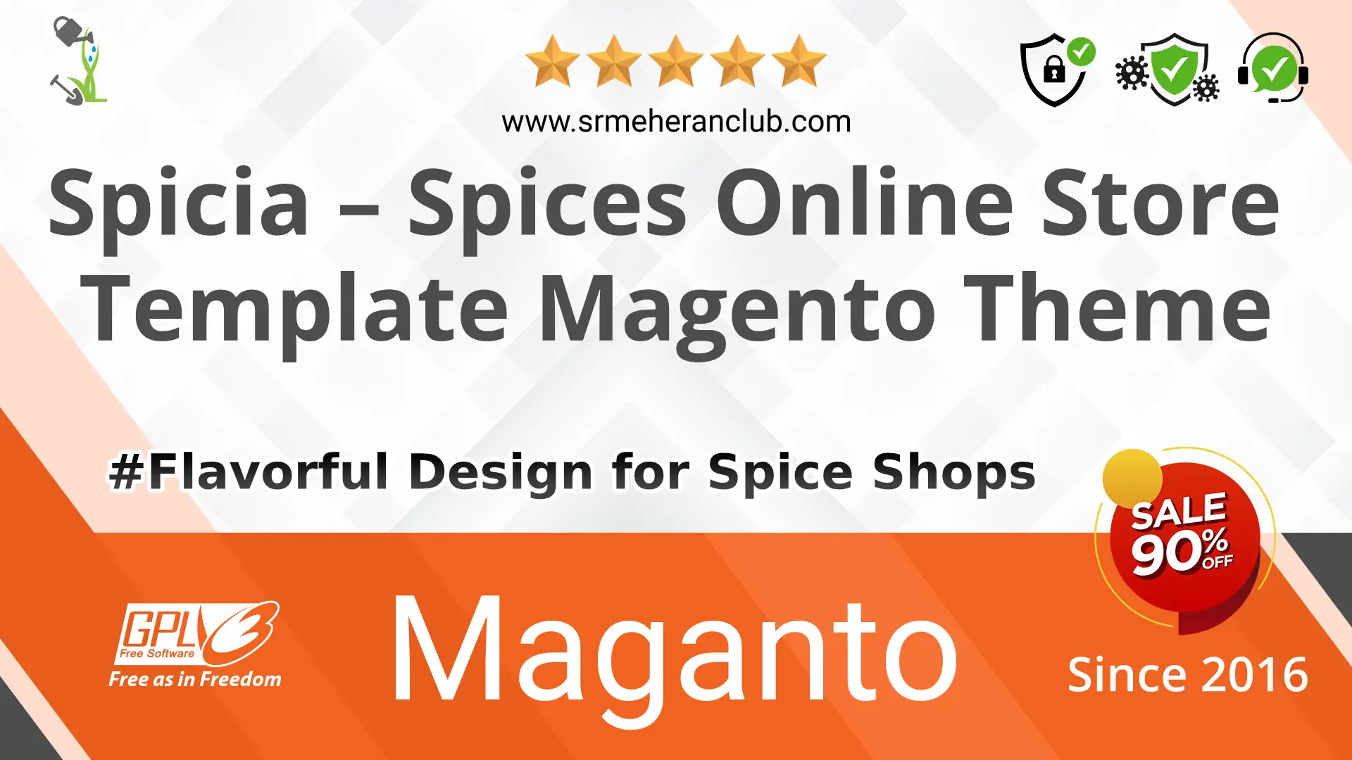 Spicia – Spices Online Store Template Magento Theme — Theme by Templatemonster