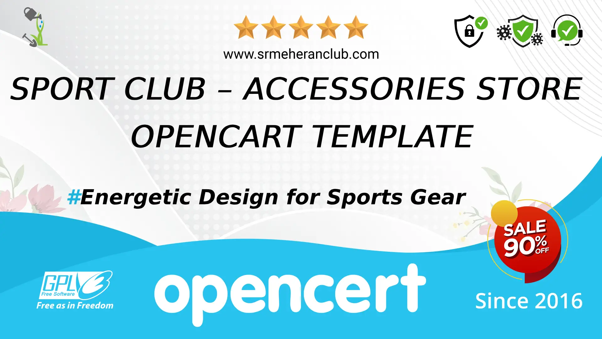 Sport Club – Accessories Store OpenCart Template — Template by Templatemonster