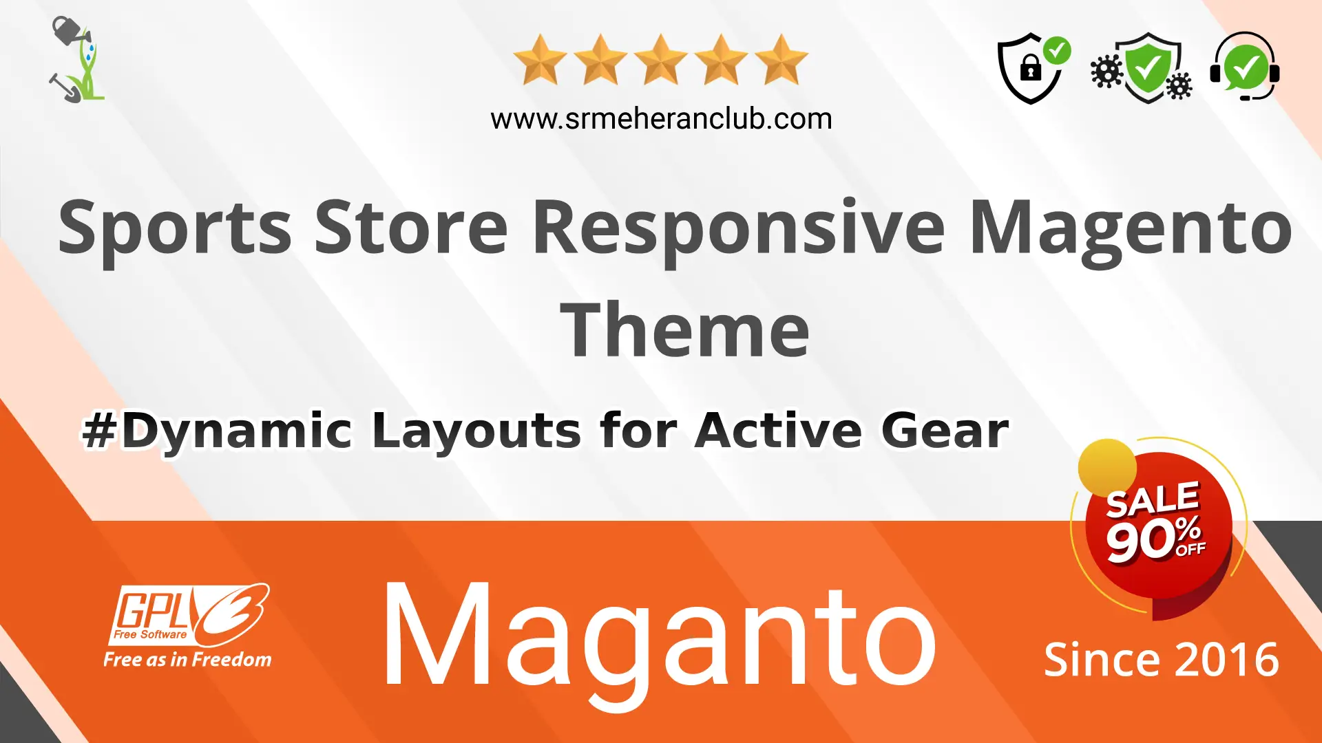 Sports Store Responsive Magento Theme — Theme by Templatemonster