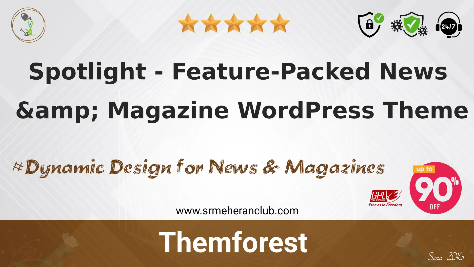 Spotlight – Feature-Packed News & Magazine WordPress Theme — Theme by Themeforest