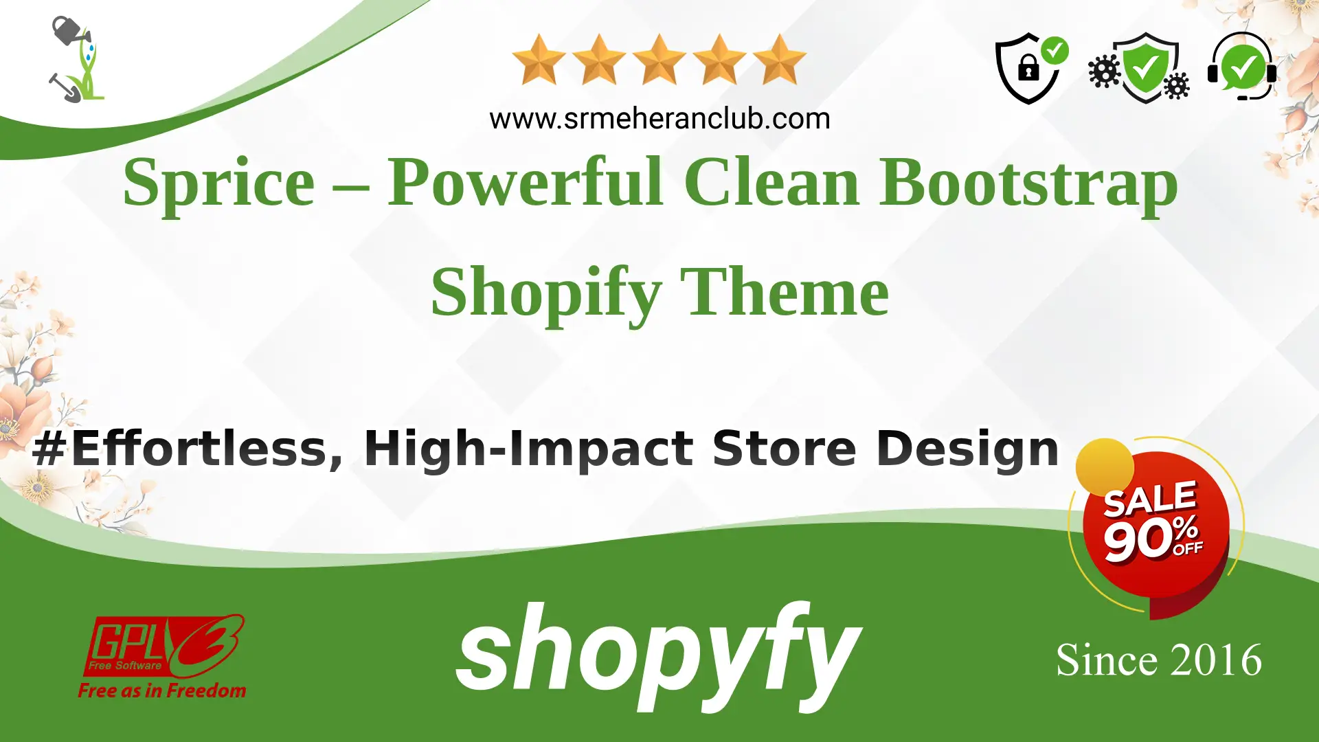 Sprice – Powerful Clean Bootstrap Shopify Theme — Theme by Templatemonster
