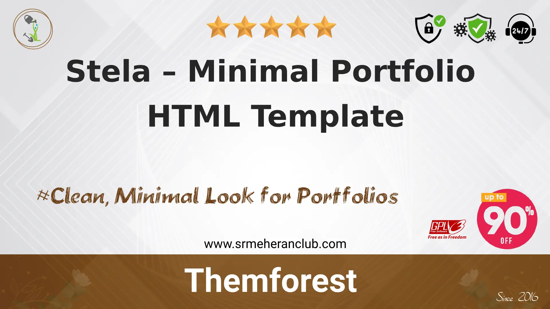 Stela – Minimal Portfolio HTML Template