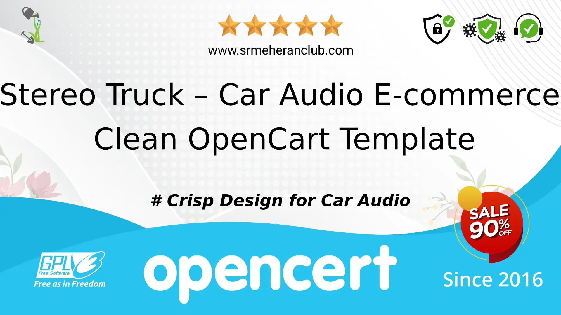 Stereo Truck – Car Audio E-commerce Clean OpenCart Template — Template by Templatemonster