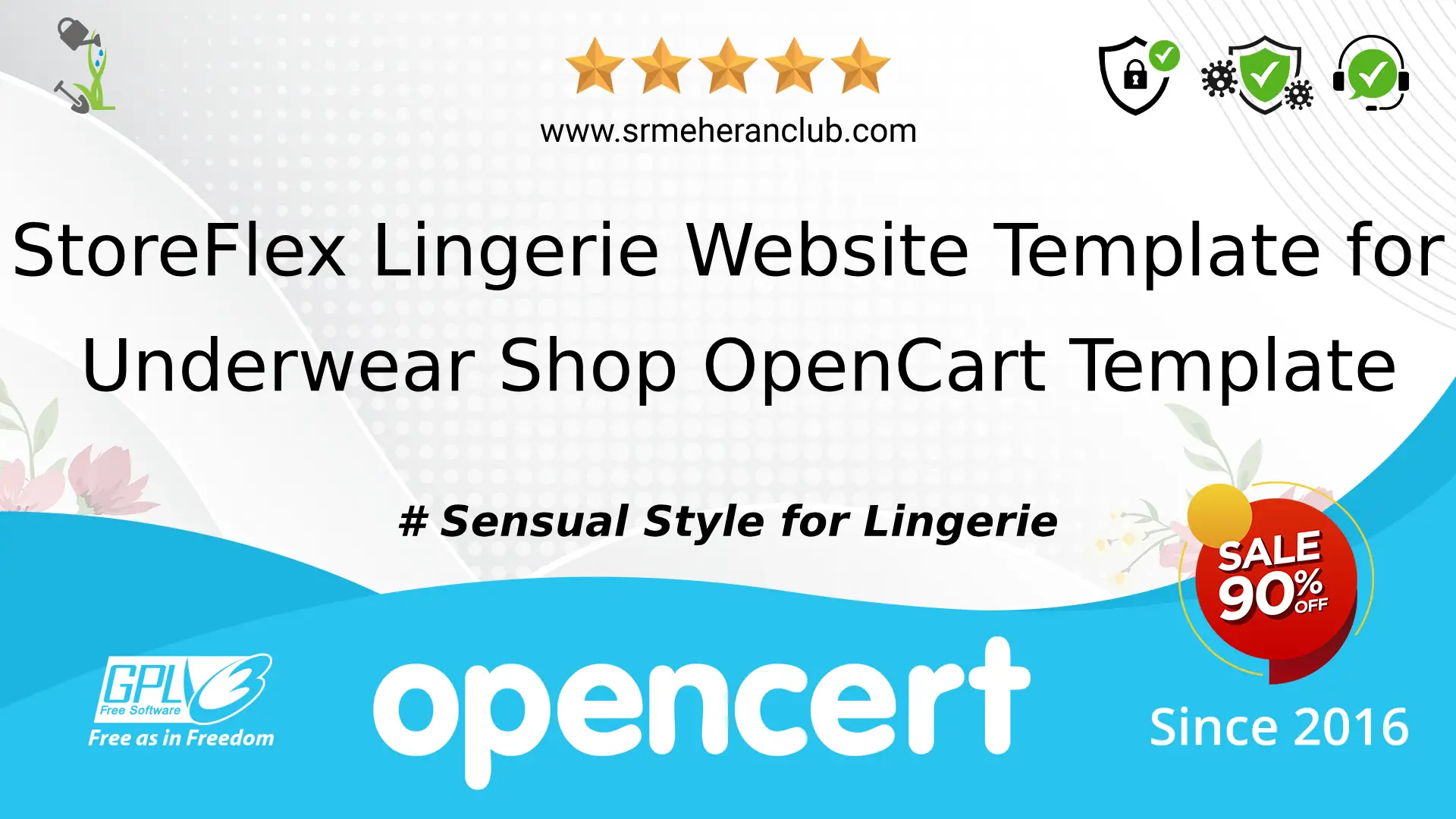 StoreFlex Lingerie Website Template for Underwear Shop OpenCart Template — Template by Templatemonster