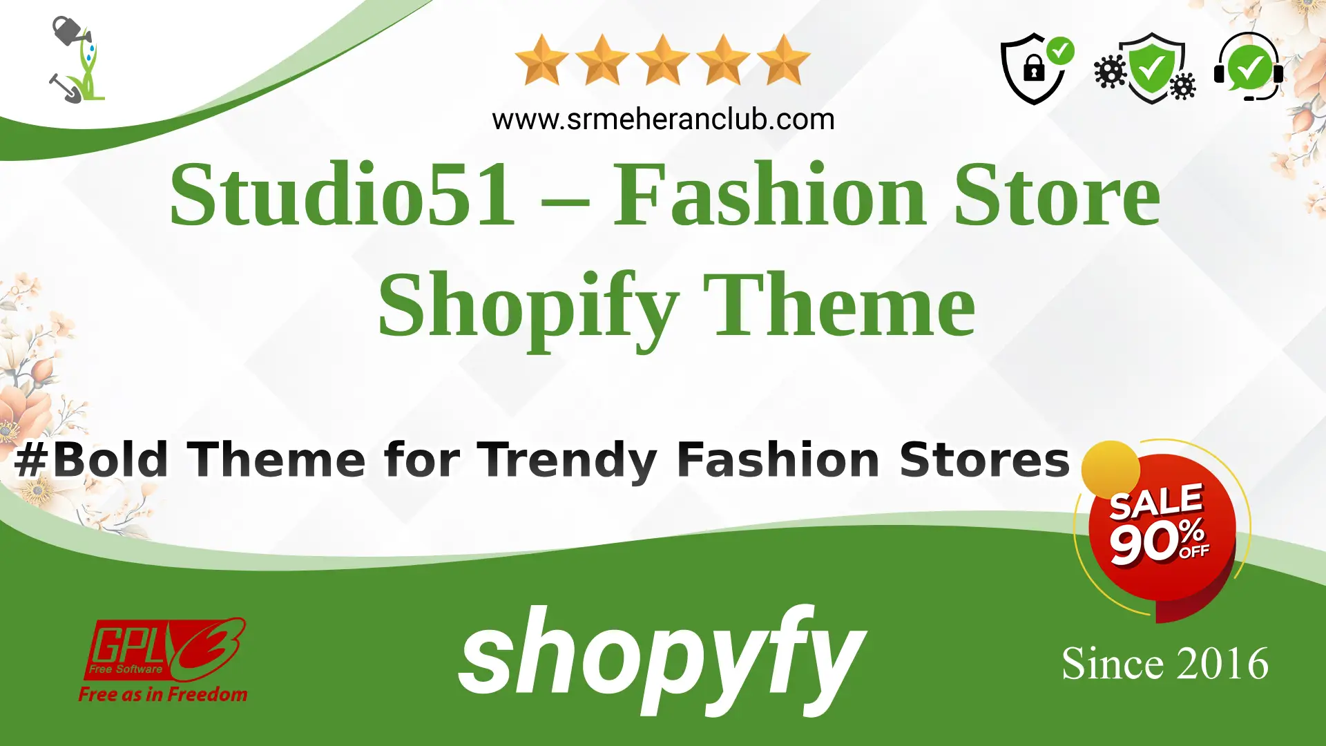 Studio51 – Fashion Store Shopify Theme — Theme by Templatemonster