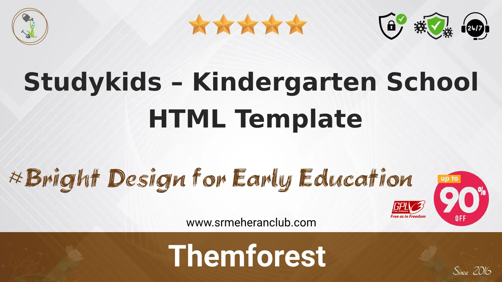 Studykids – Kindergarten School HTML Template
