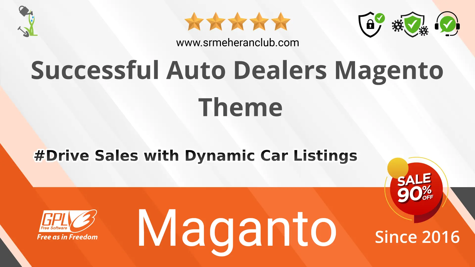 Successful Auto Dealers Magento Theme — Theme by Templatemonster
