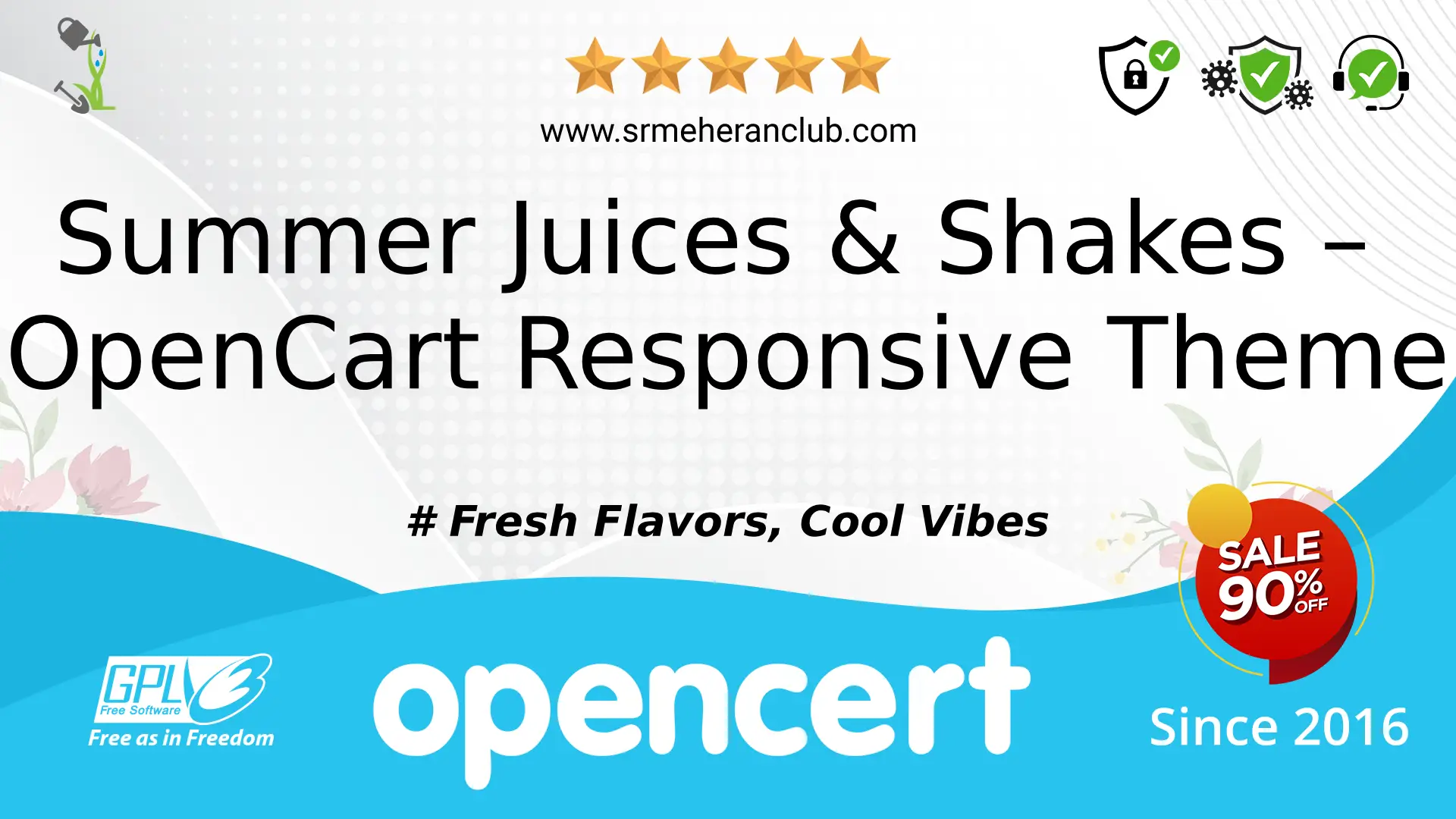 Summer Juices & Shakes – OpenCart Responsive Theme — Template by Templatemonster