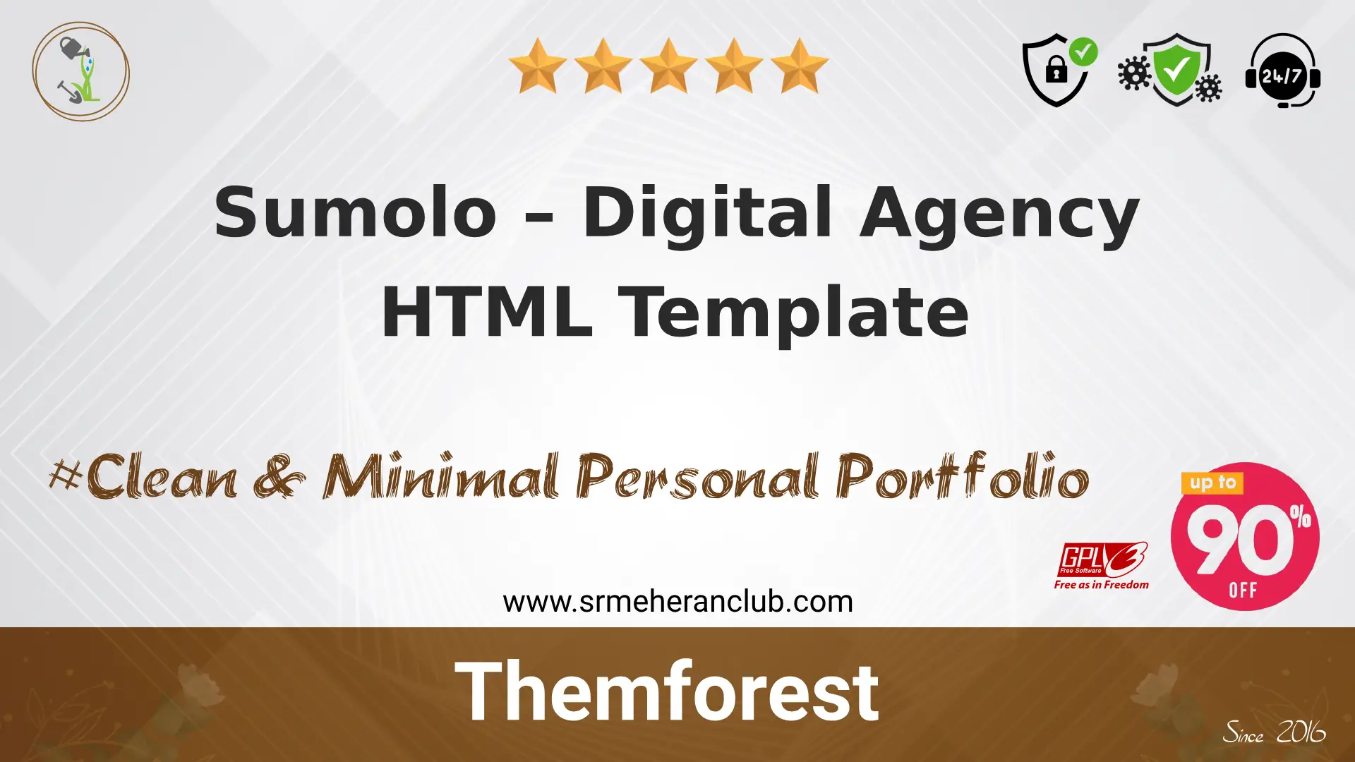 Sumolo – Digital Agency HTML Template