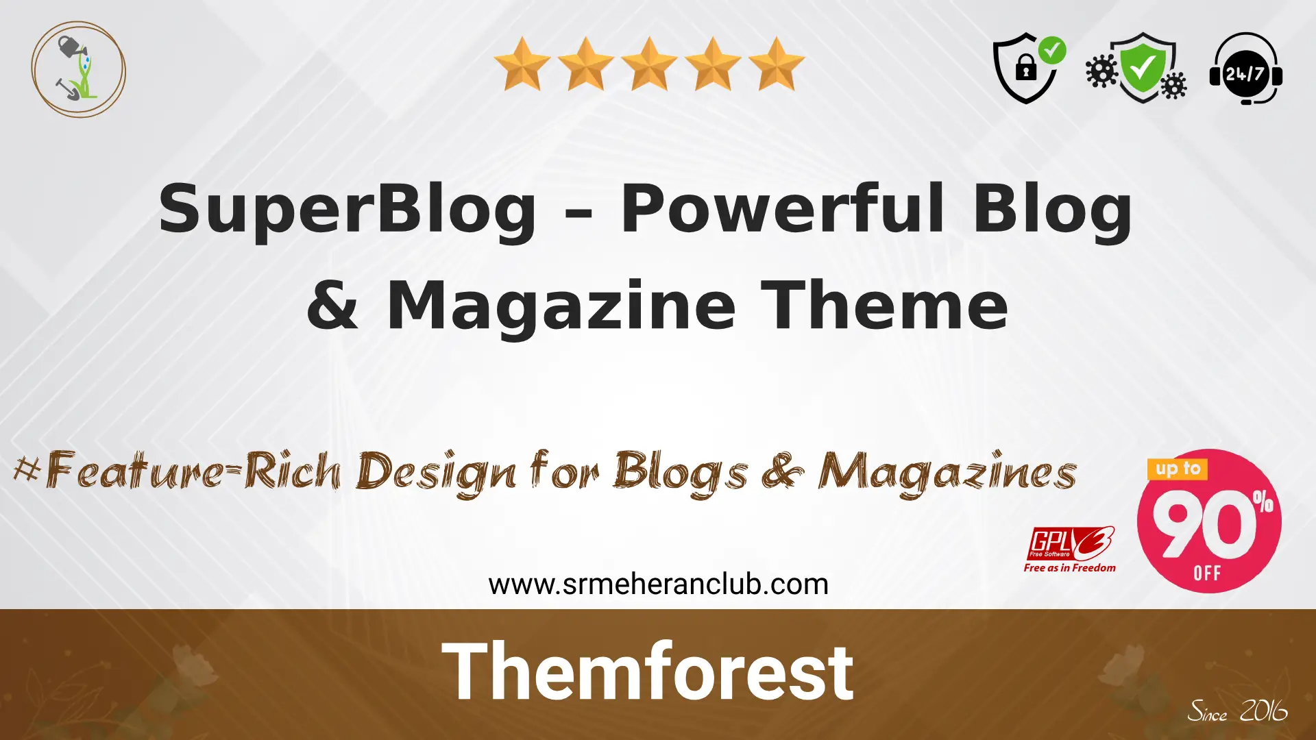 SuperBlog – Powerful Blog & Magazine Theme — Theme by Themeforest