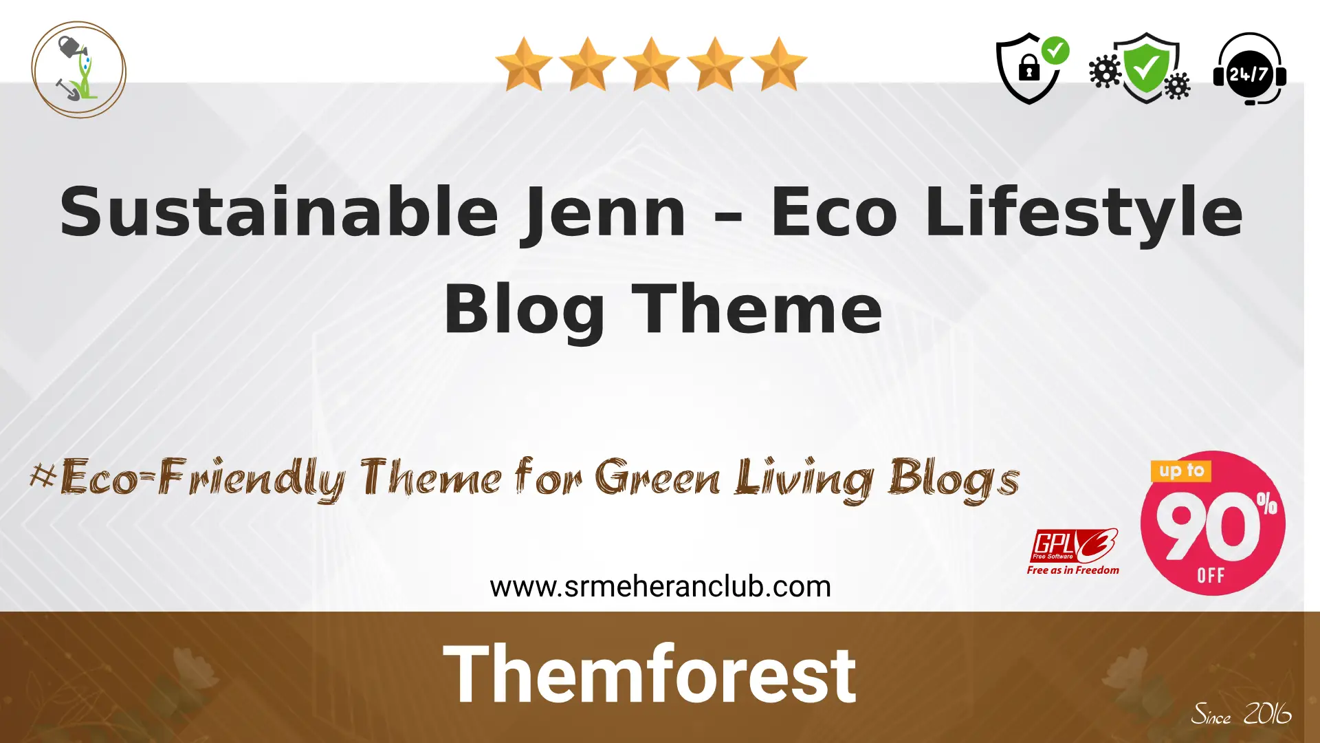 Sustainable Jenn – Eco Lifestyle Blog Theme — Theme by Themeforest