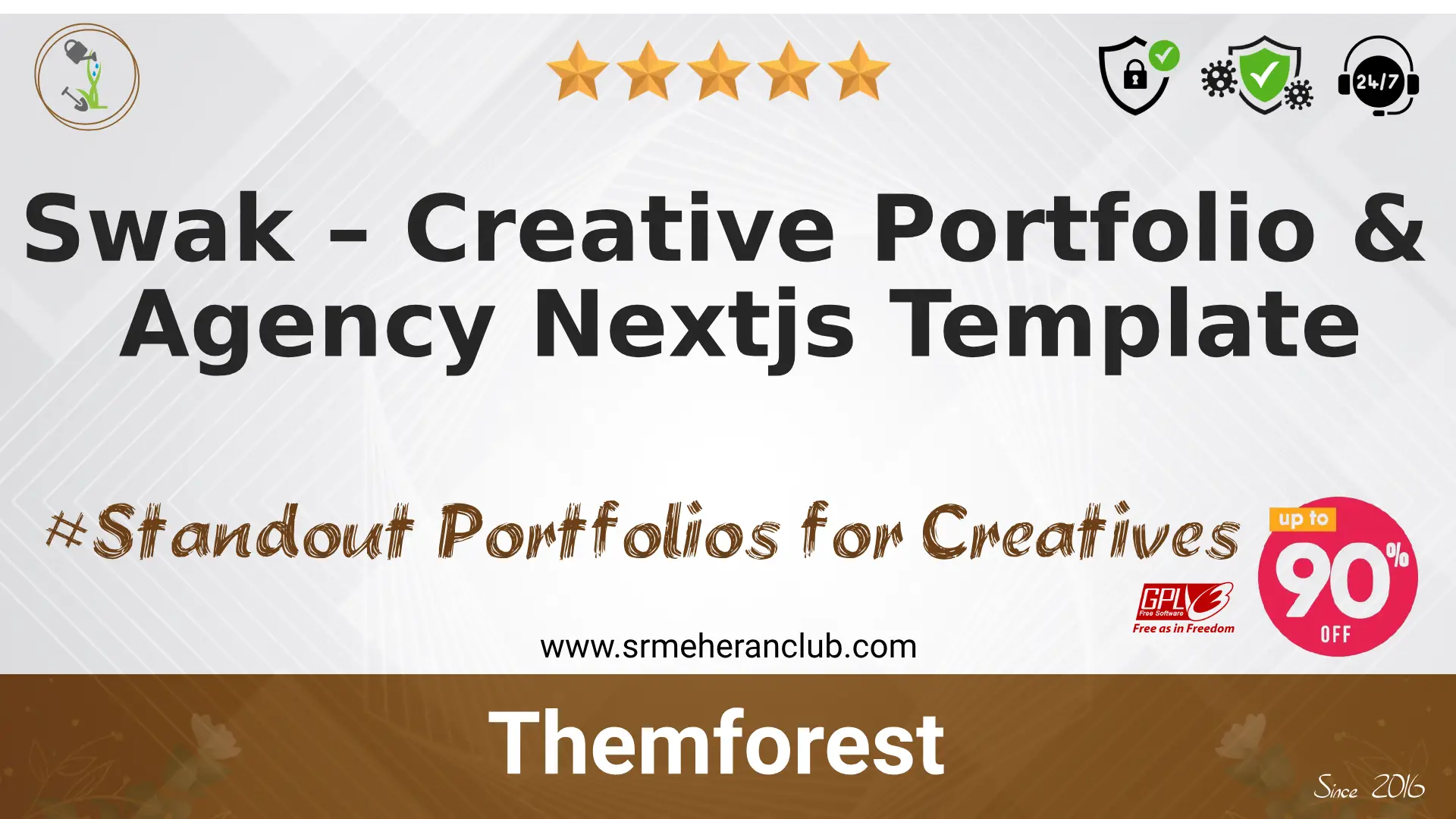 Swak – Creative Portfolio & Agency Nextjs Template
