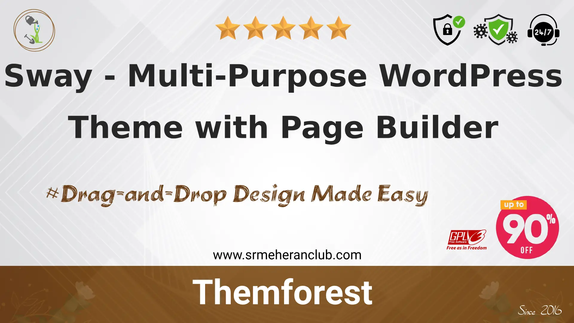 Sway – Multi-Purpose WordPress Theme with Page Builder
