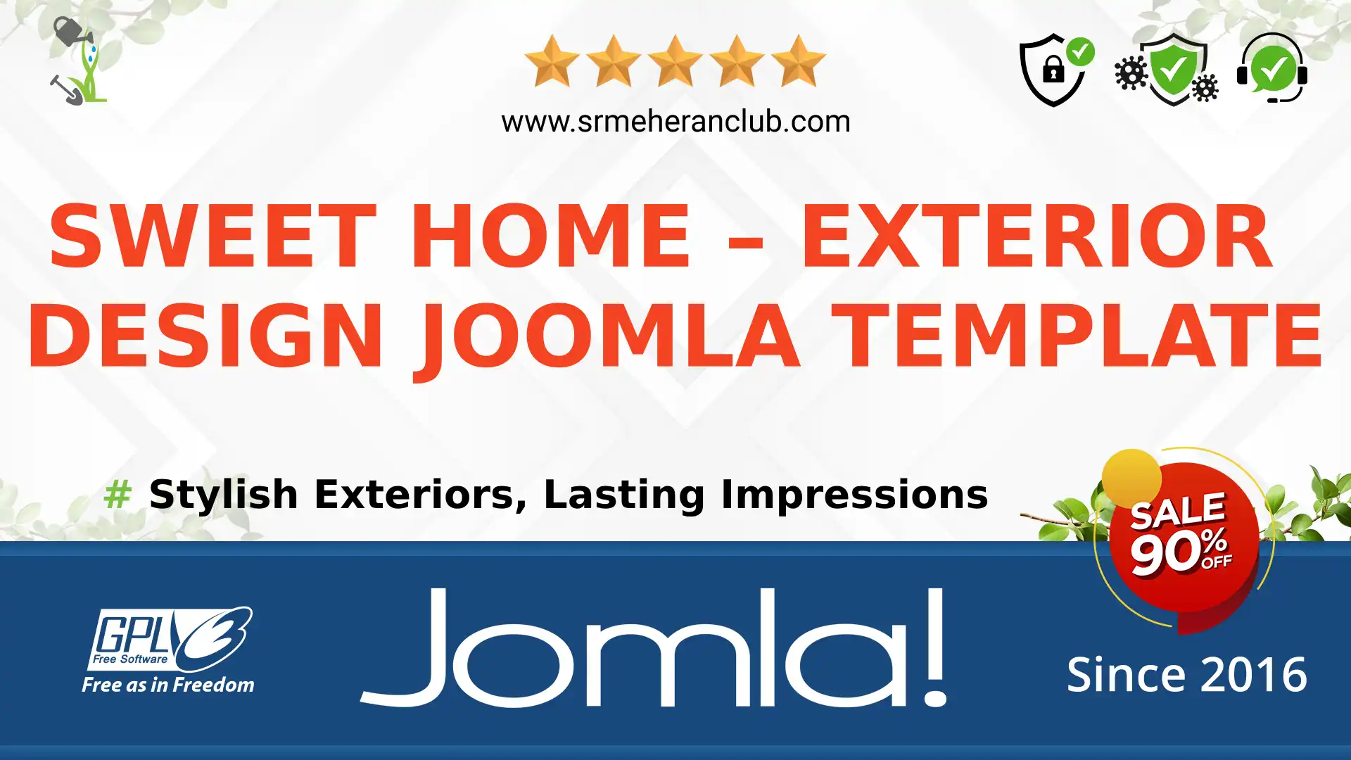 Sweet Home – Exterior Design Joomla Template — Theme by Templatemonster