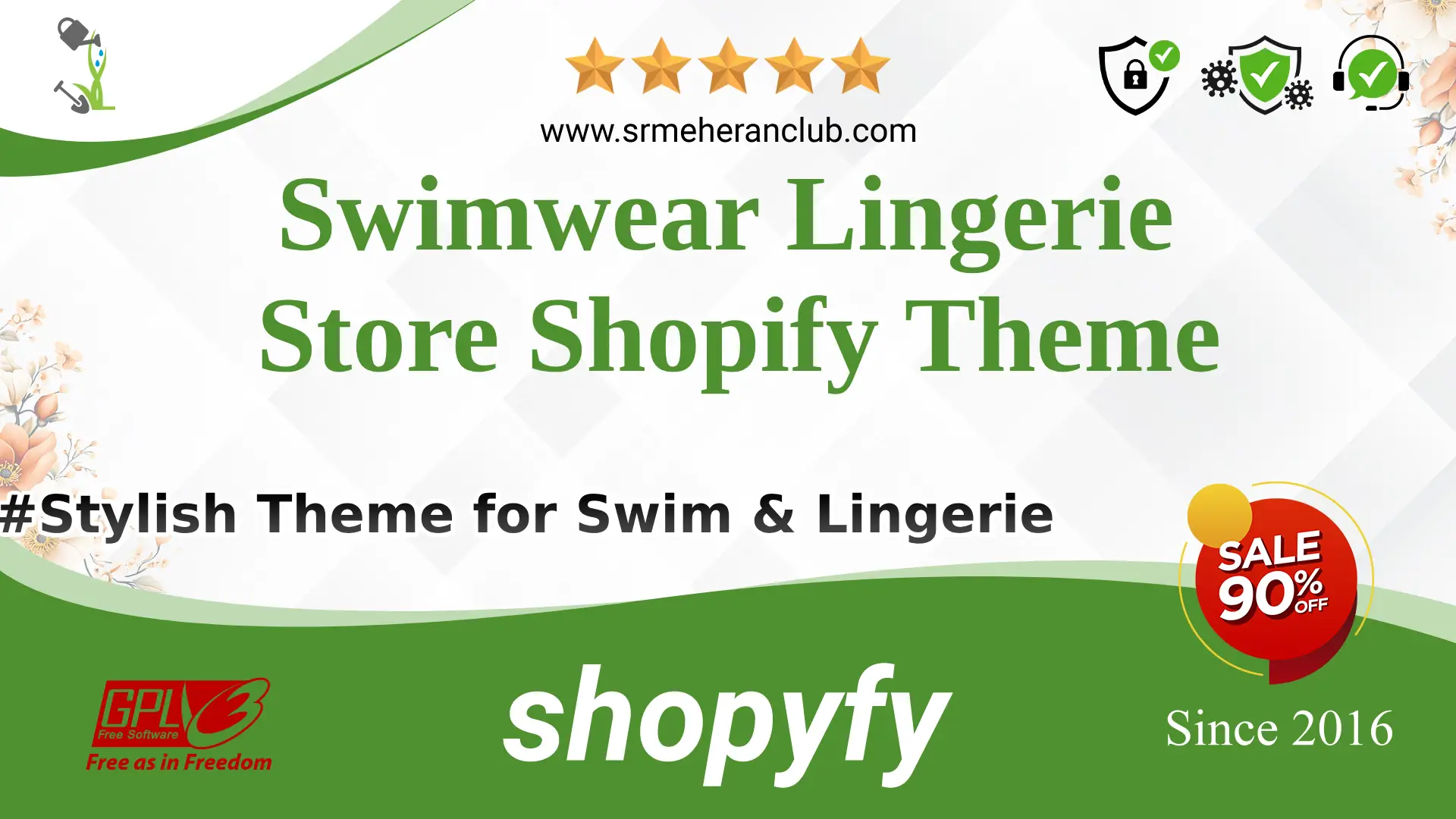 Swimwear Lingerie Store Shopify Theme — Theme by Templatemonster