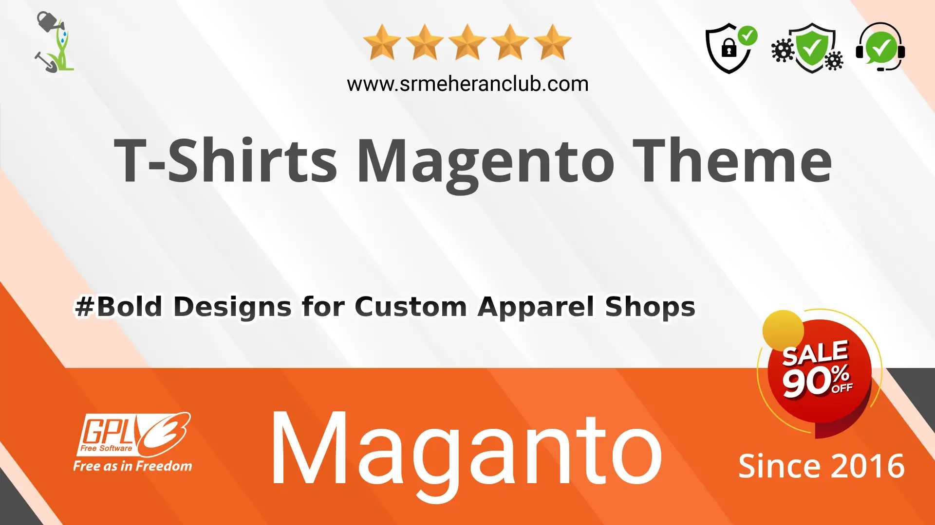 T-Shirts Magento Theme — Theme by Templatemonster
