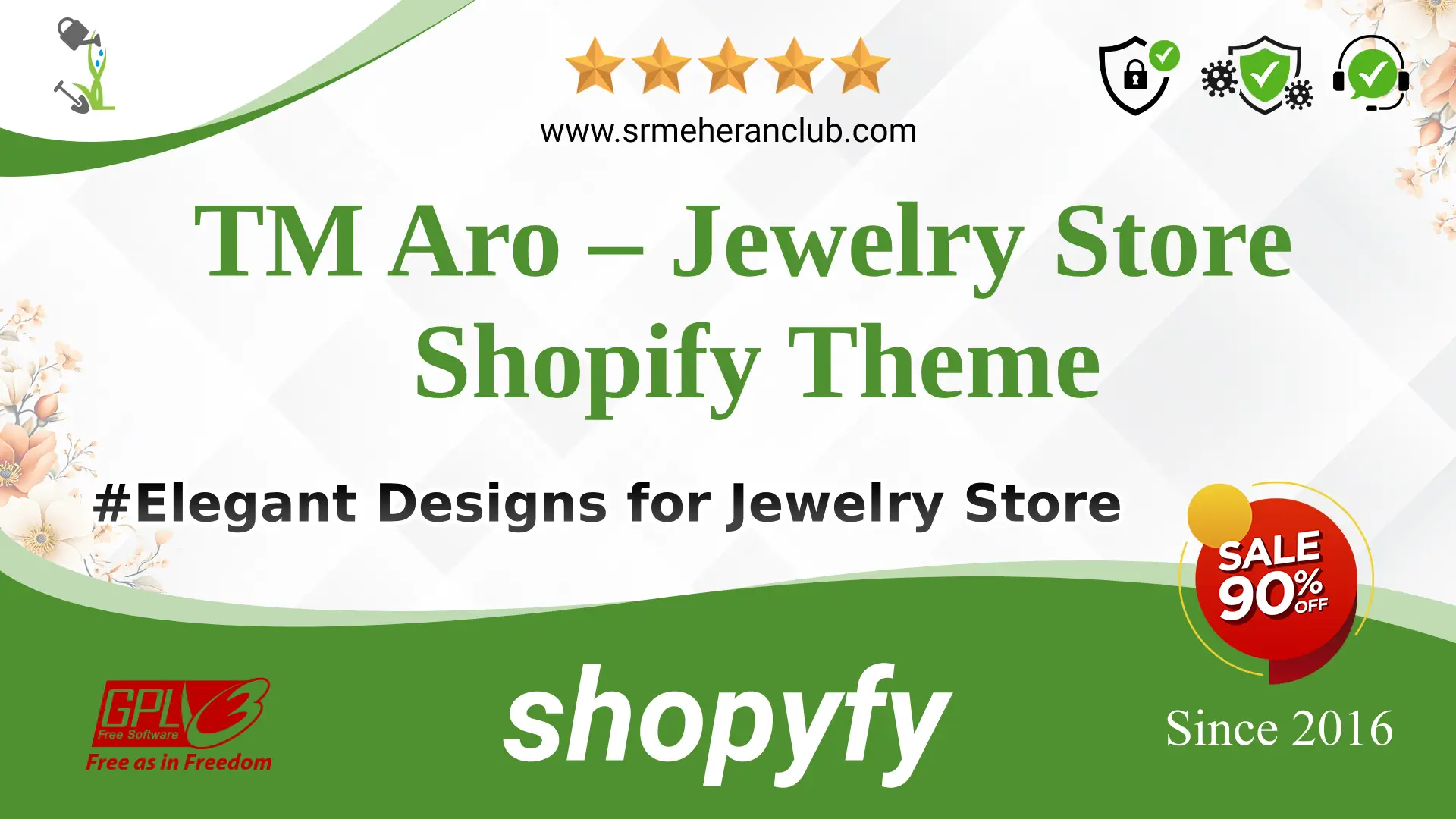 TM Aro – Jewelry Store Shopify Theme — Theme by Templatemonster