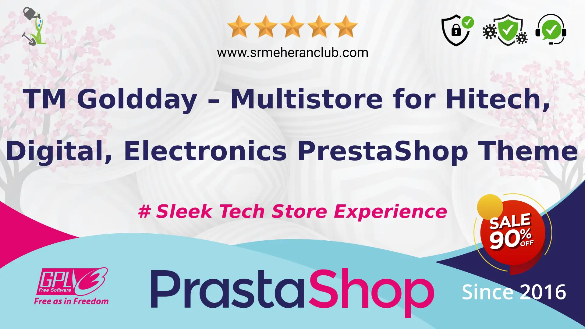 TM Goldday – Multistore for Hitech, Digital, Electronics PrestaShop Theme