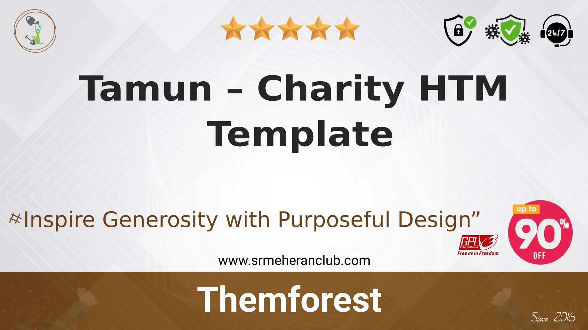 Tamun – Charity HTML Template — Template by Themeforest