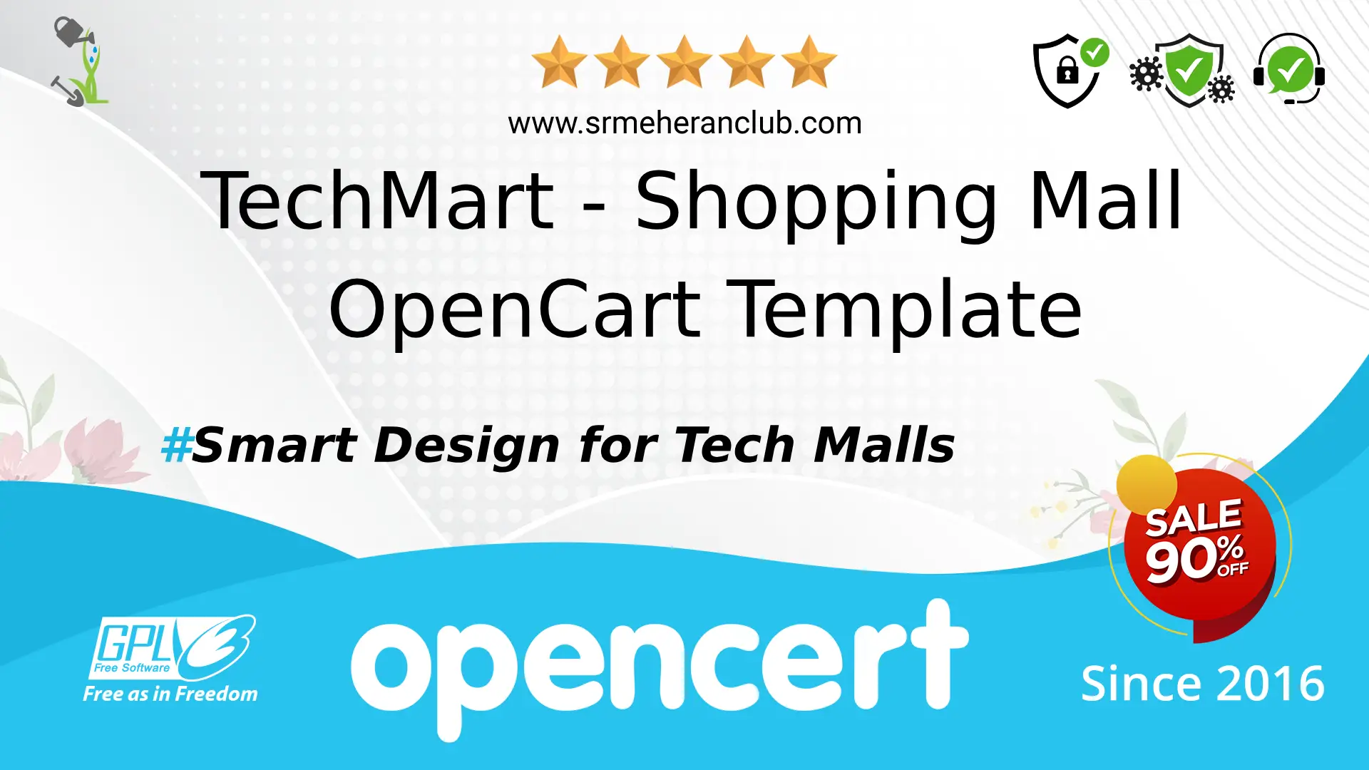 TechMart – Shopping Mall OpenCart Template — Template by Templatemonster