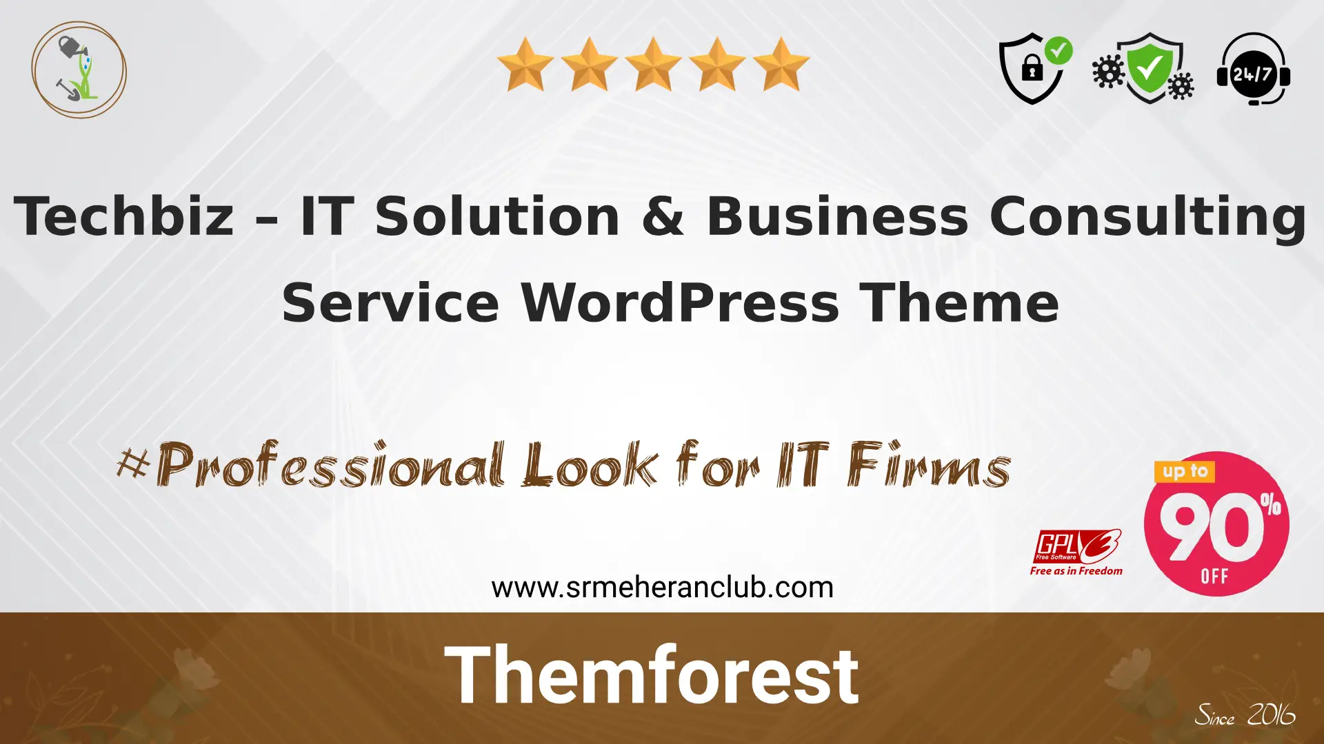 Techbiz – IT Solution & Business Consulting Service WordPress Theme