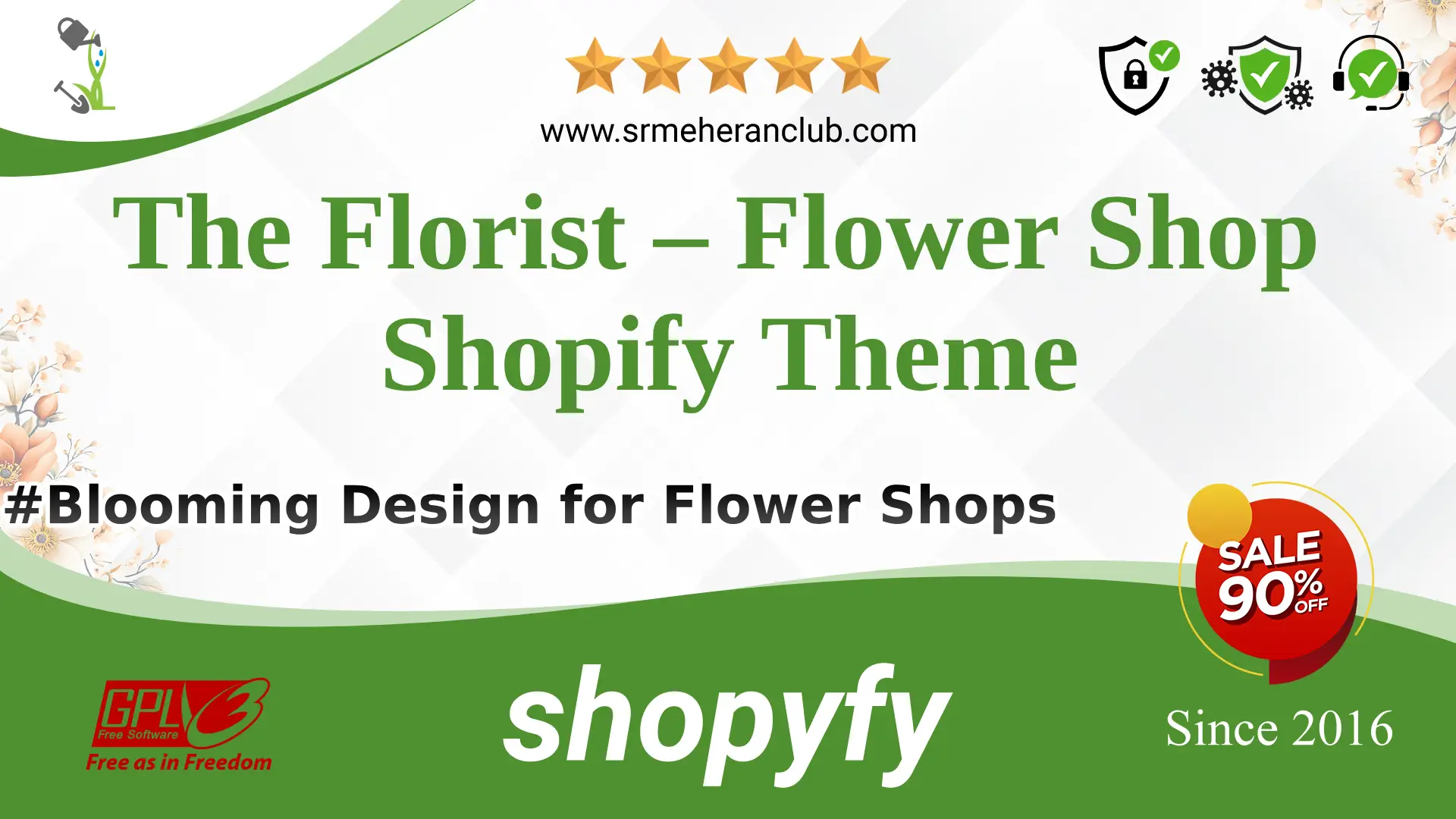The Florist – Flower Shop Shopify Theme — Theme by Templatemonster