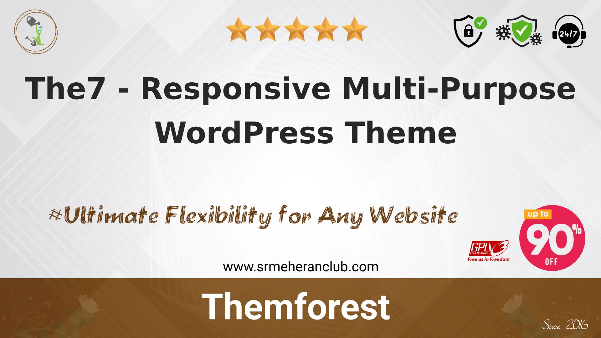 The7 – Responsive Multi-Purpose WordPress Theme — Theme by Themeforest