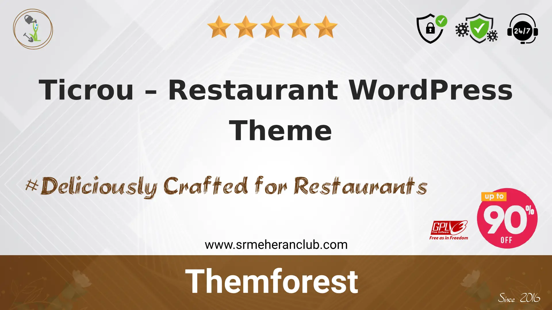 Ticrou – Restaurant WordPress Theme — Theme by Themeforest