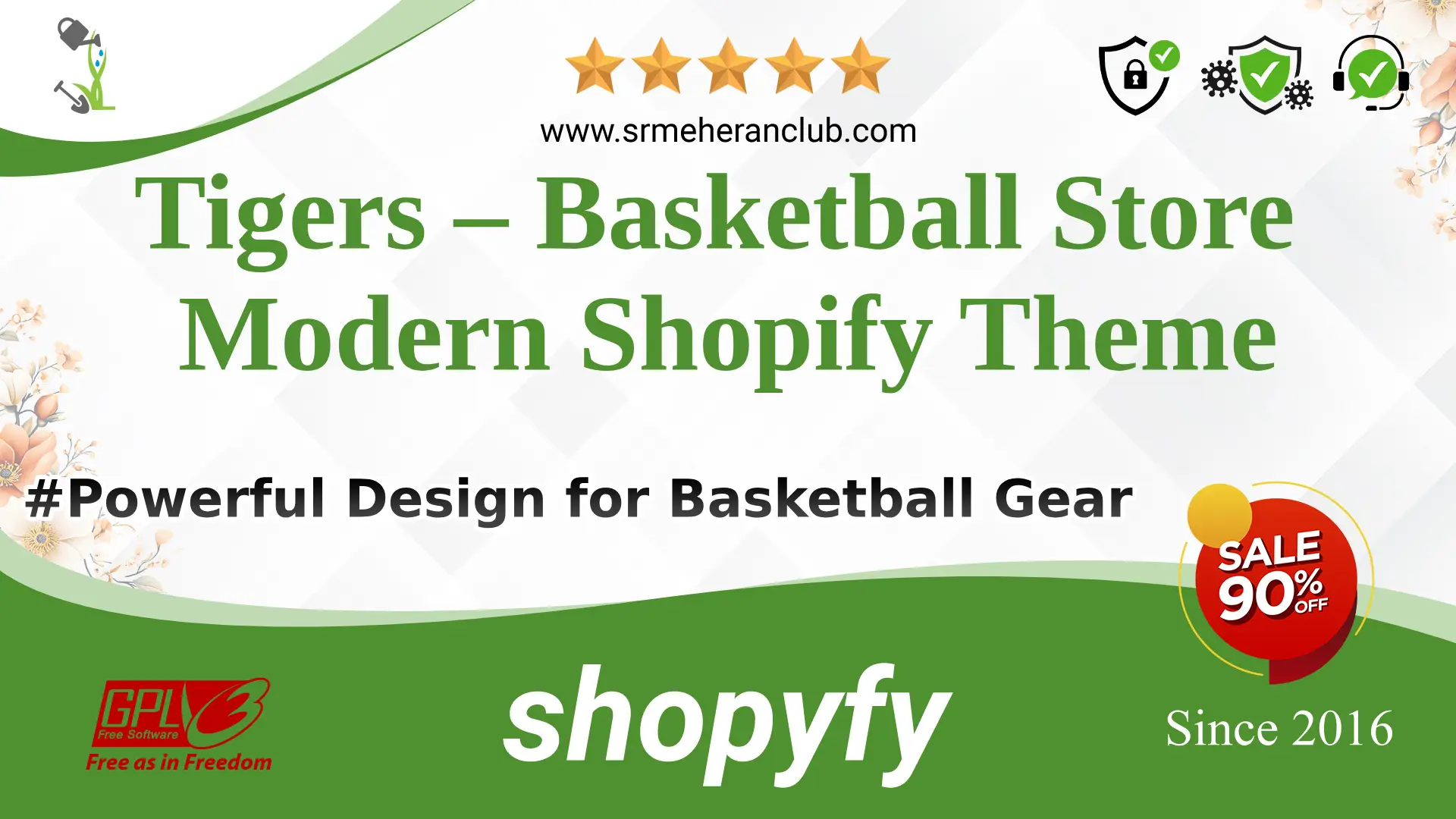 Tigers – Basketball Store Modern Shopify Theme — Theme by Templatemonster