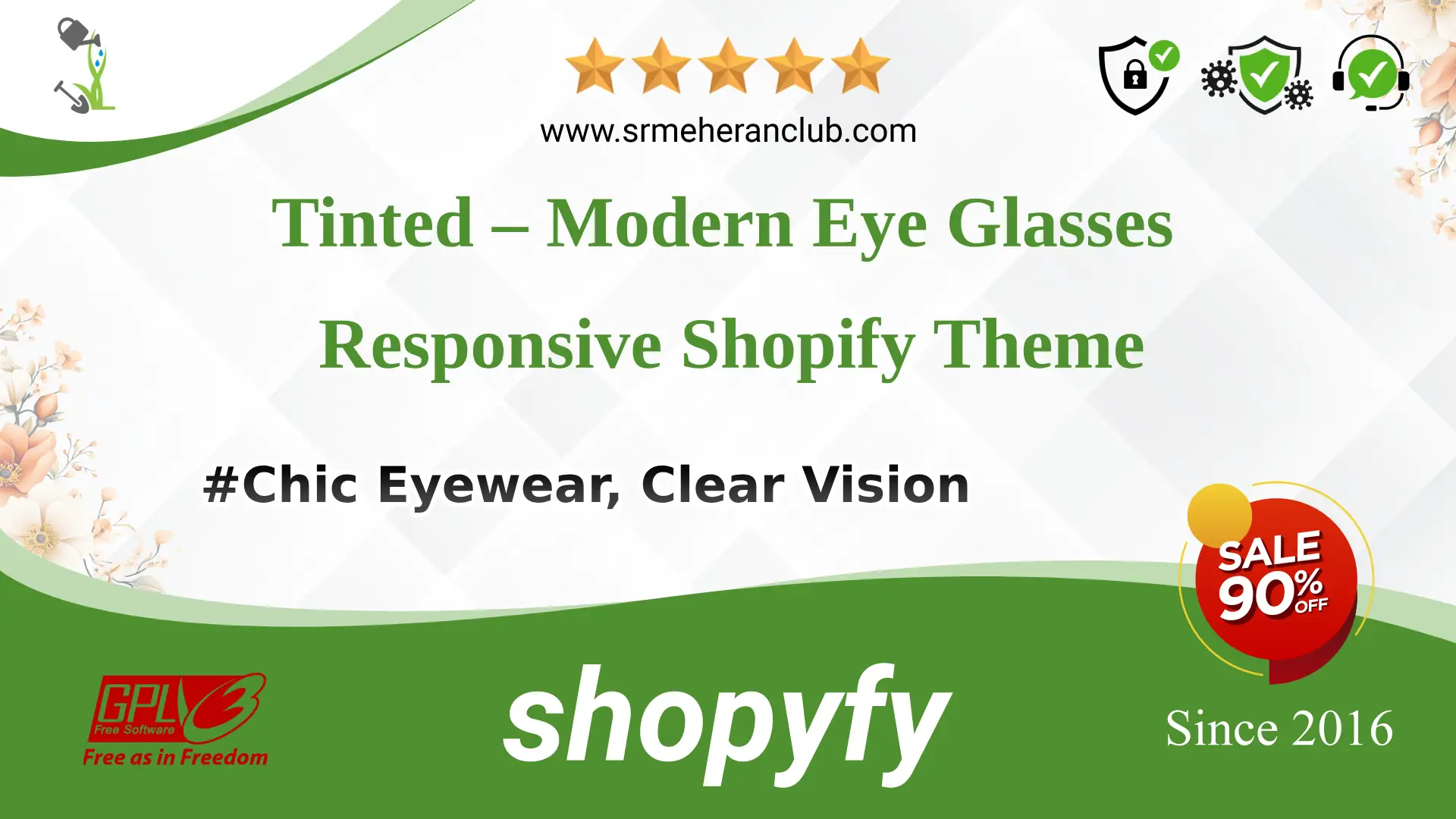 Tinted – Modern Eye Glasses Responsive Shopify Theme — Theme by Templatemonster