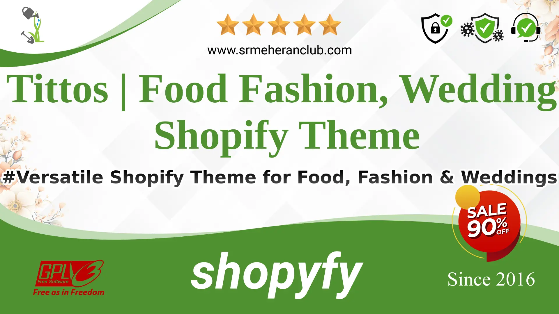 Tittos | Food Fashion, Wedding Shopify Theme — Theme by Themeforest