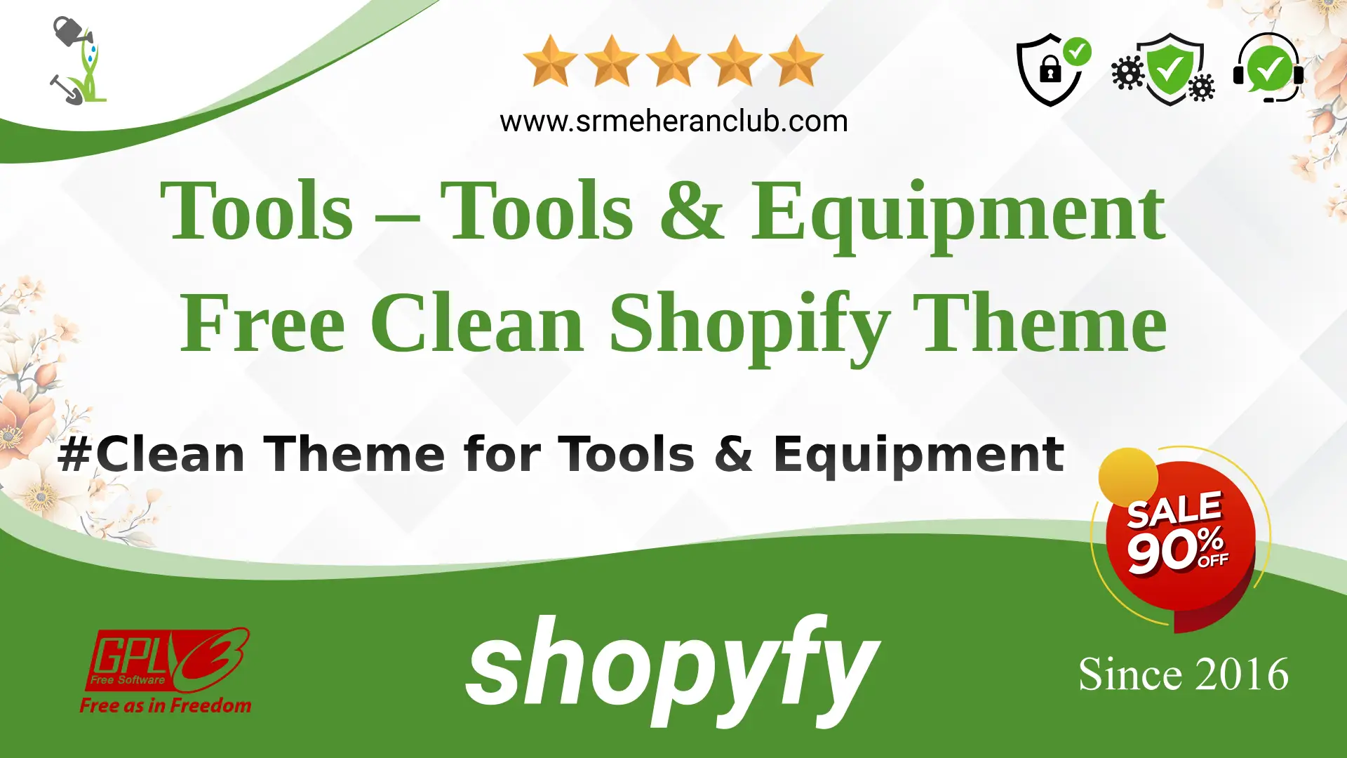 Tools – Tools & Equipment Free Clean Shopify Theme — Theme by Templatemonster